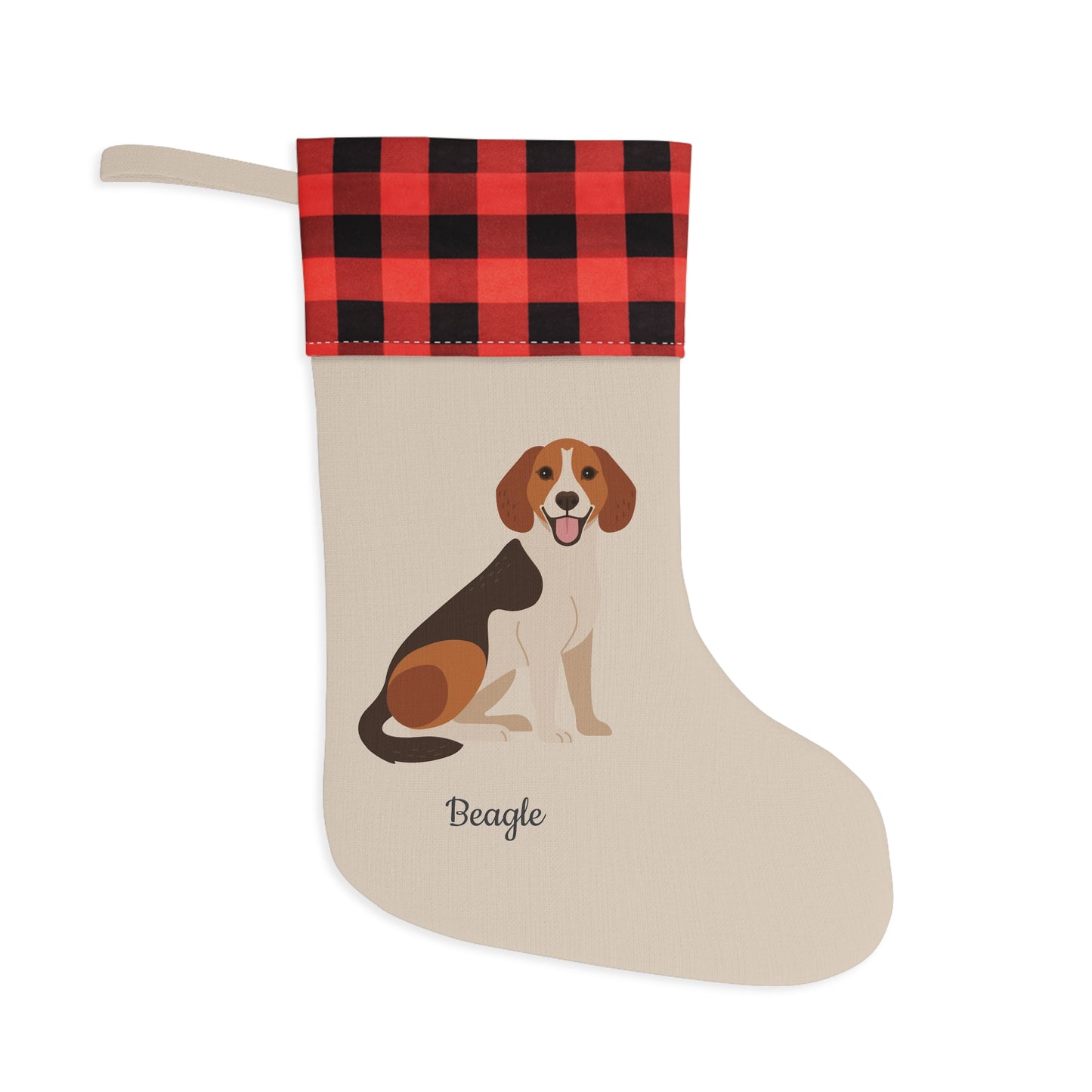 Beagle Christmas Stocking - Finleys Online