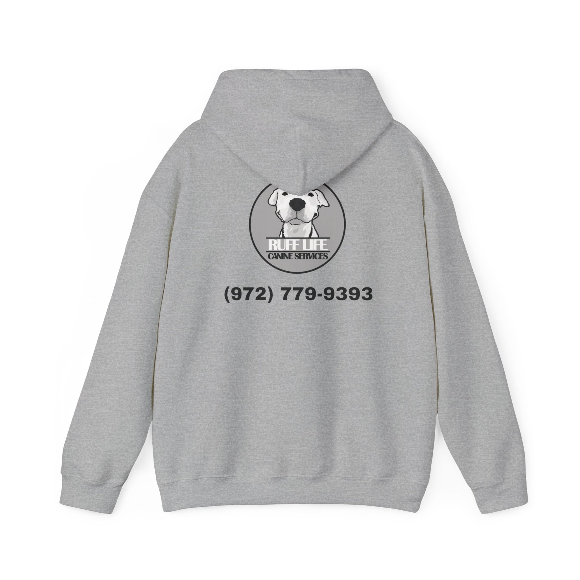 Ruff Life Canine Services - Logo 1 - Adult Sweatshirt - Finleys Online