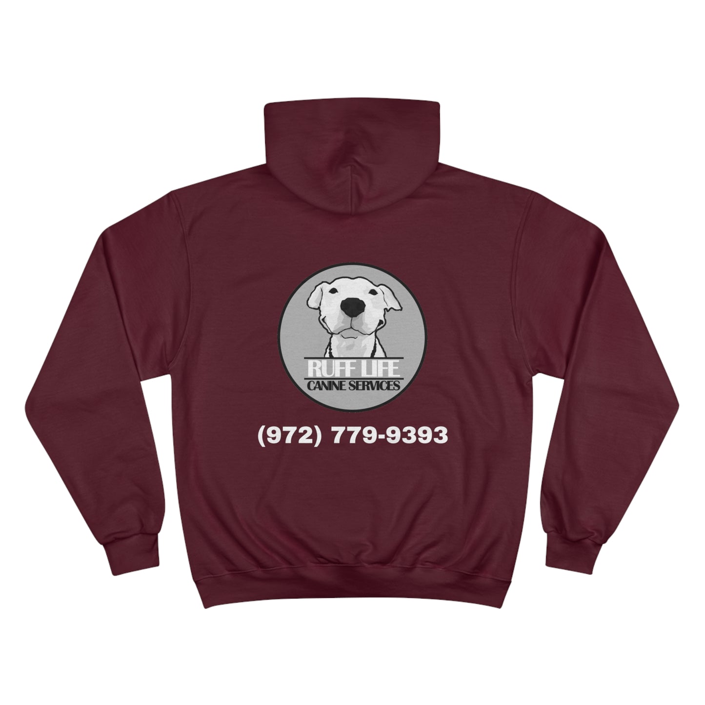 Ruff Life Canine Services Champion Hoodie - Logo 1 - Finleys Online