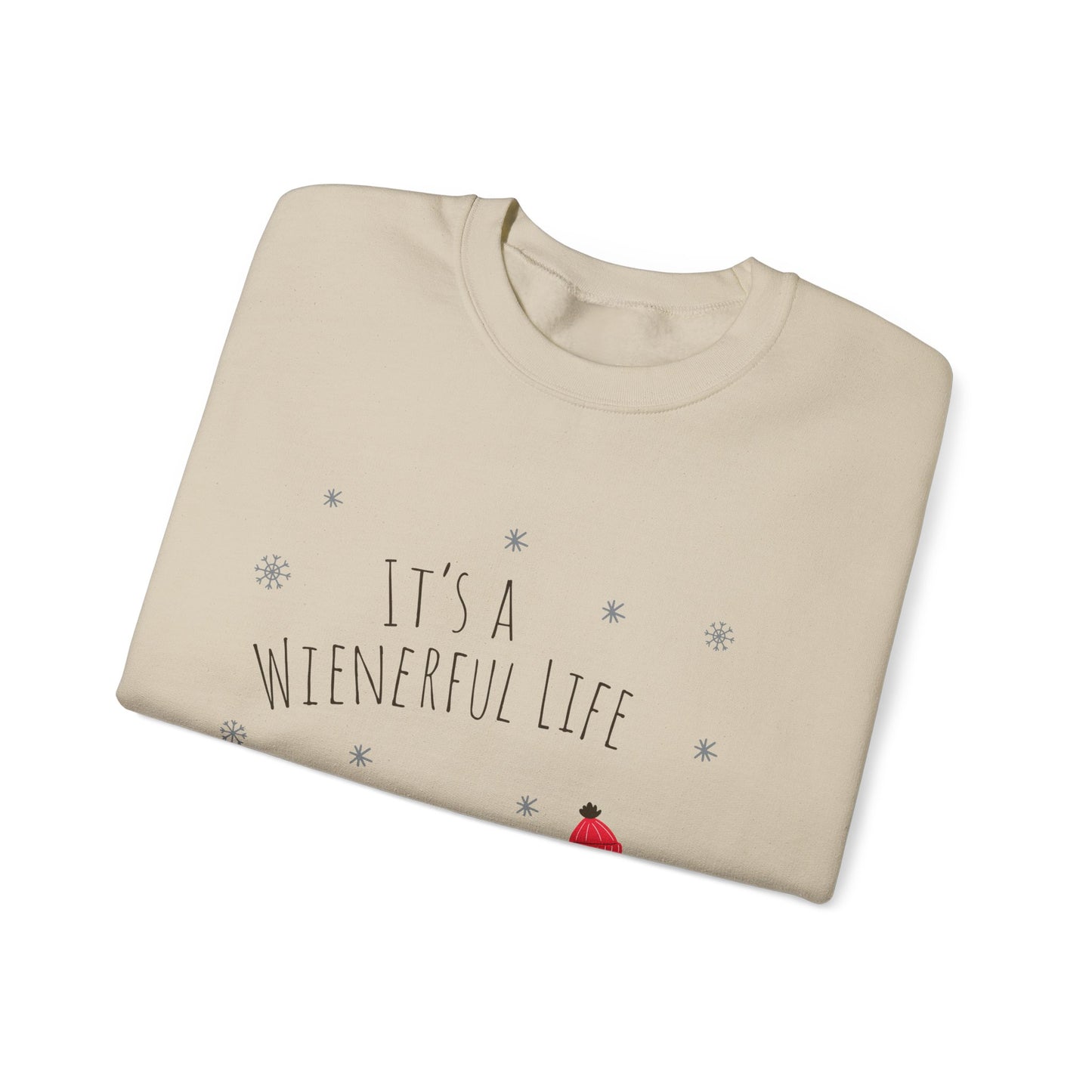 "It's a Wienerful Life" Heavy Blend™ Crewneck Sweatshirt