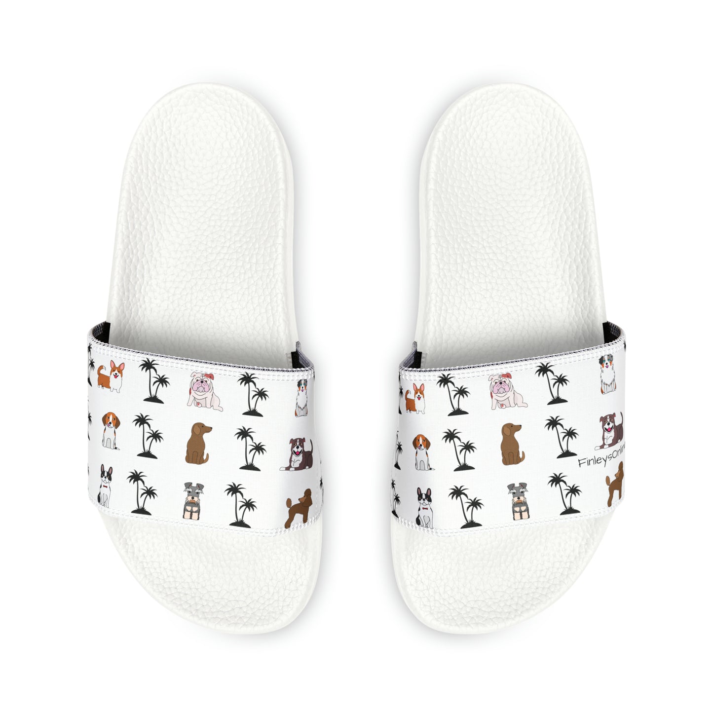 Dogs and Palms Women's Slides - Finleys Online