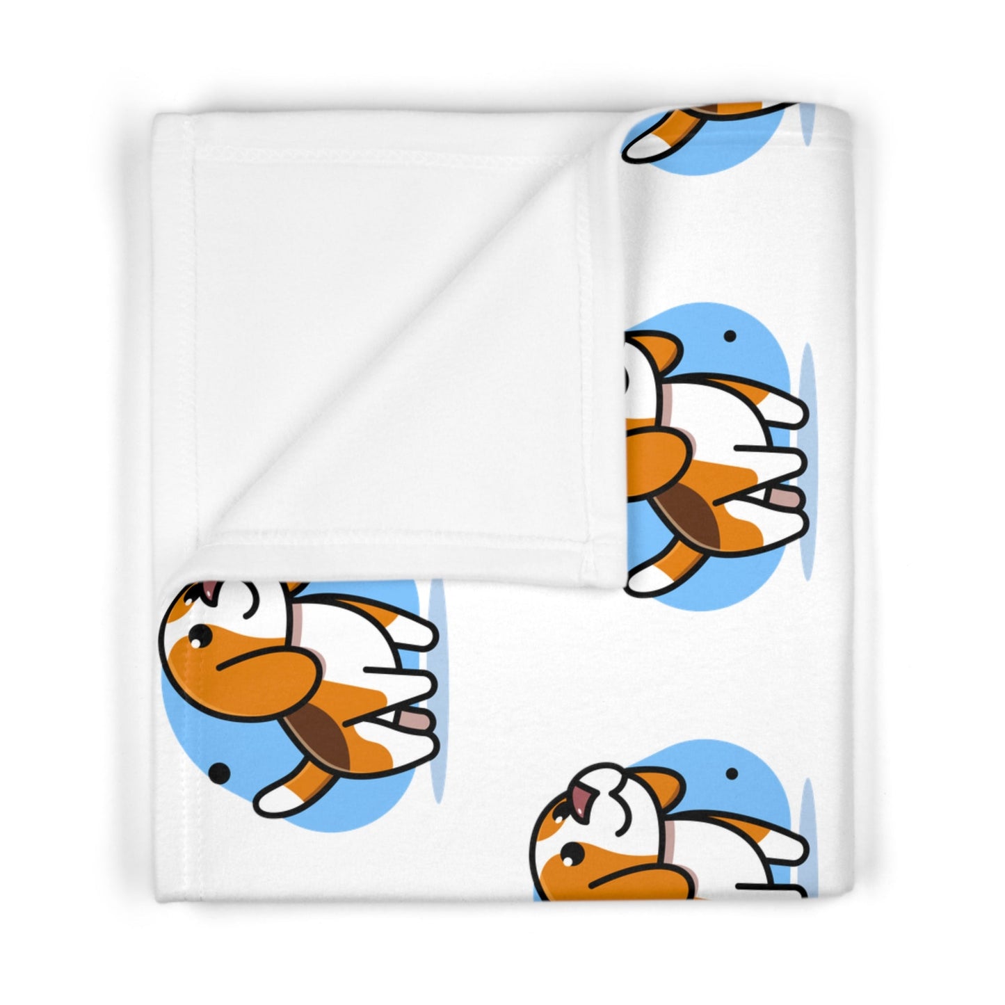 Beagle Bubble Soft Fleece Baby Blanket - Clearance - Finleys Online