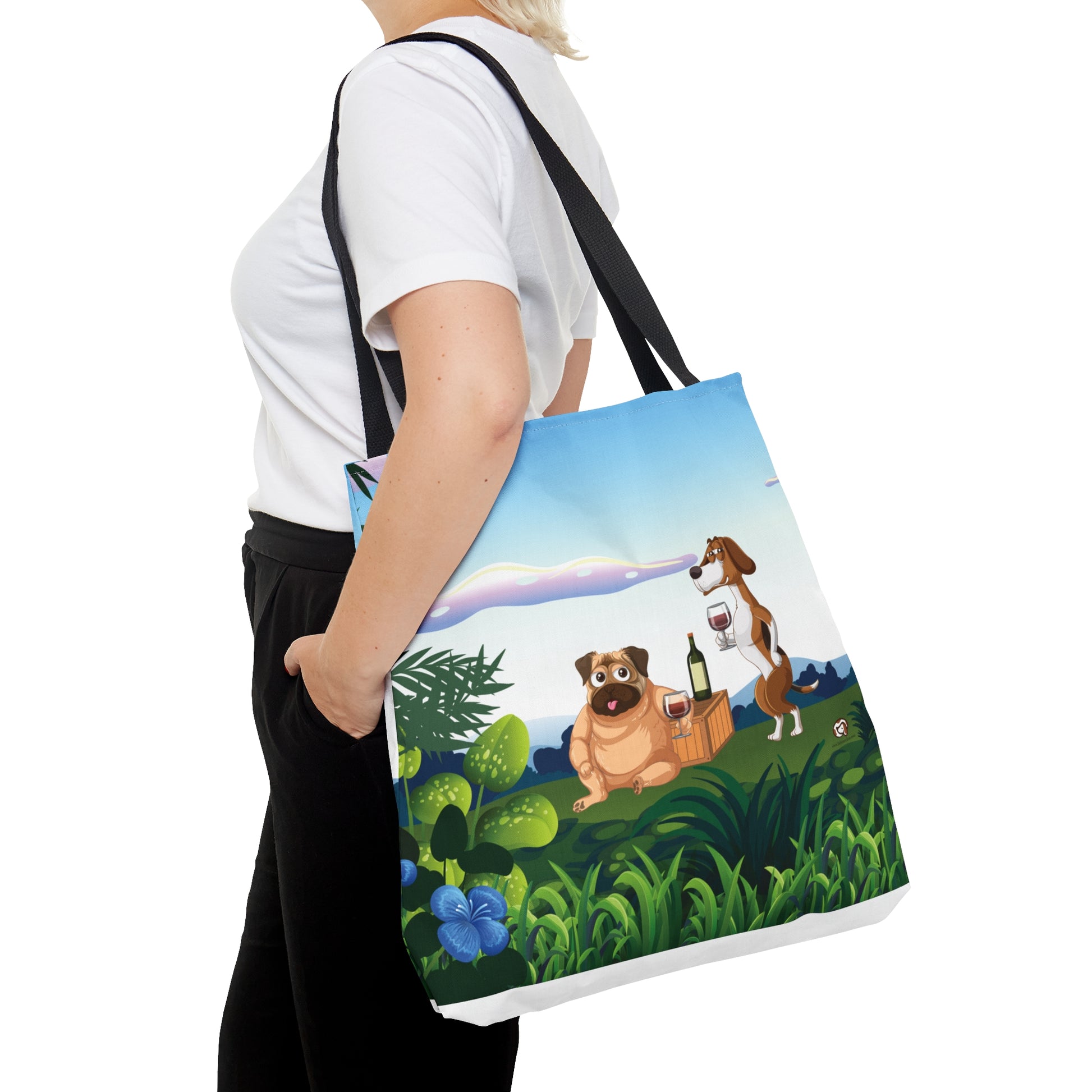 Pug & Beagle Picnic Tote - Finleys Online