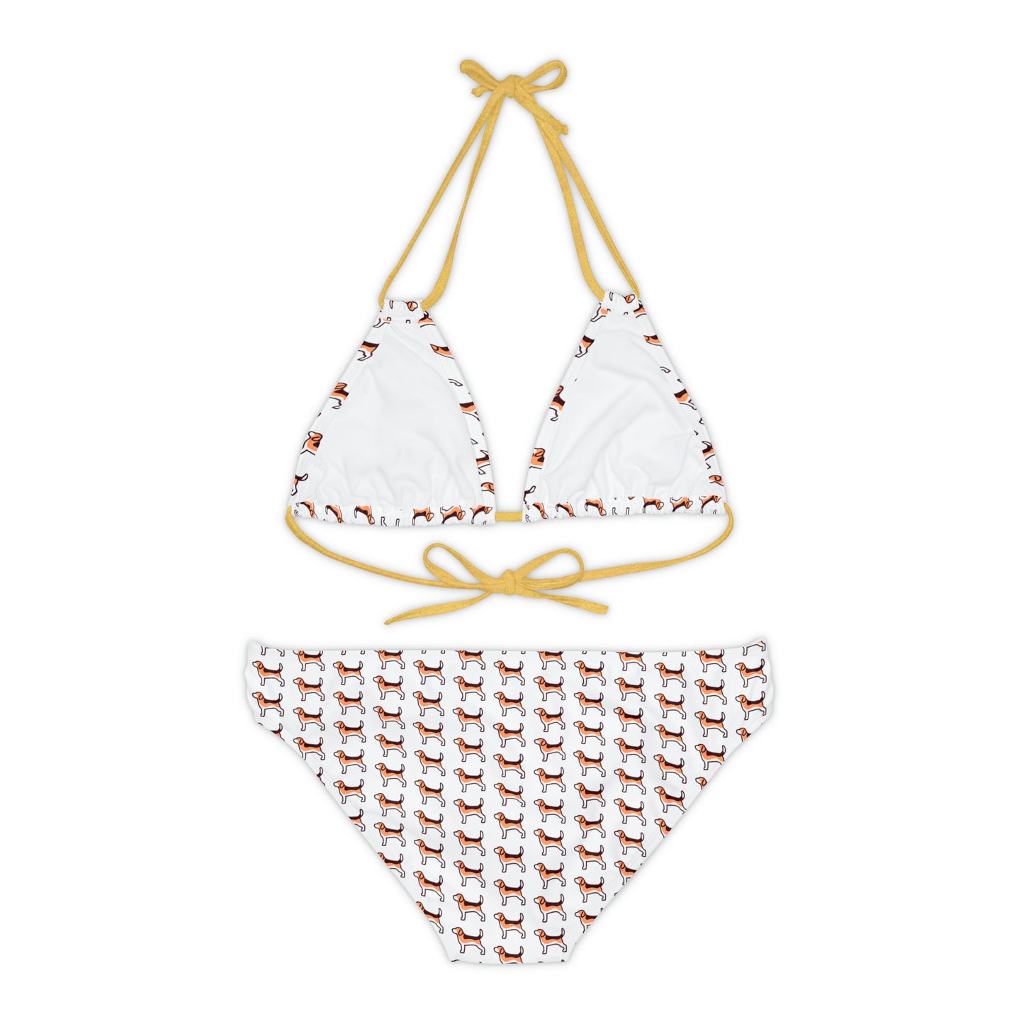 Modern Beagle Strappy Bikini Set - Finleys Online