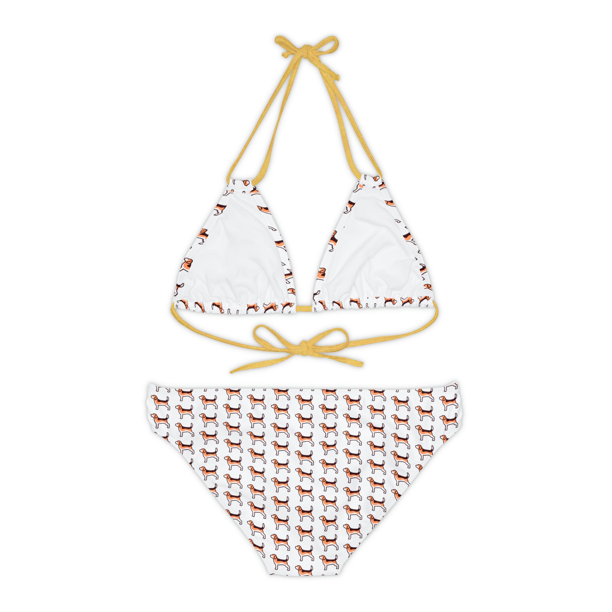 Modern Beagle Strappy Bikini Set - Finleys Online