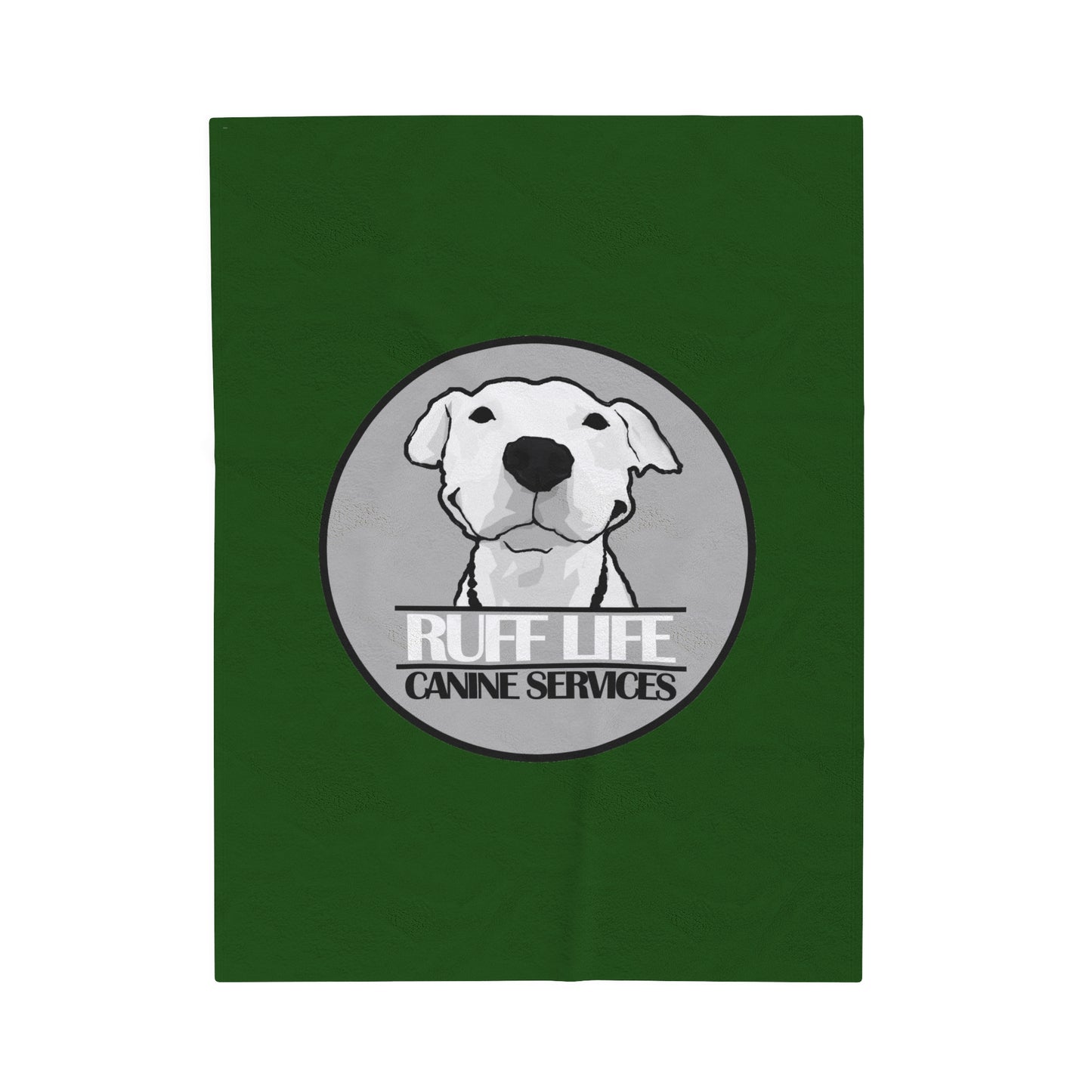 Ruff Life Blanket - Dark Green