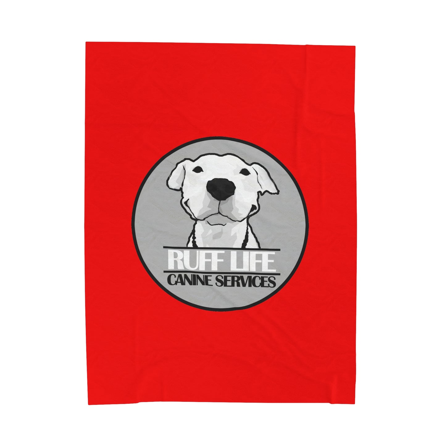 Ruff Life Blanket - Red