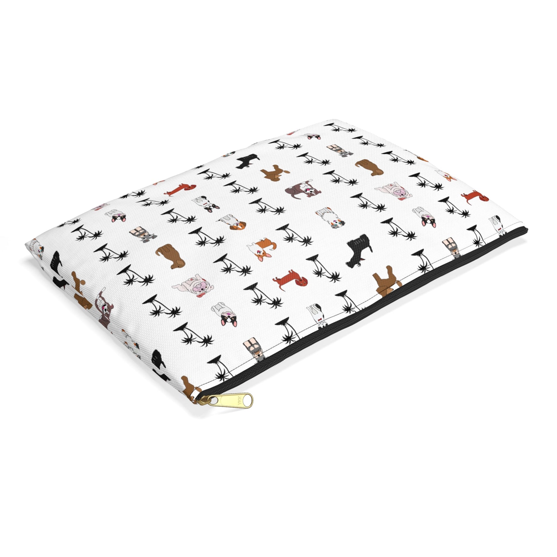 Dogs and Palms Accessory Pouch - Large - Clearance - Finleys Online