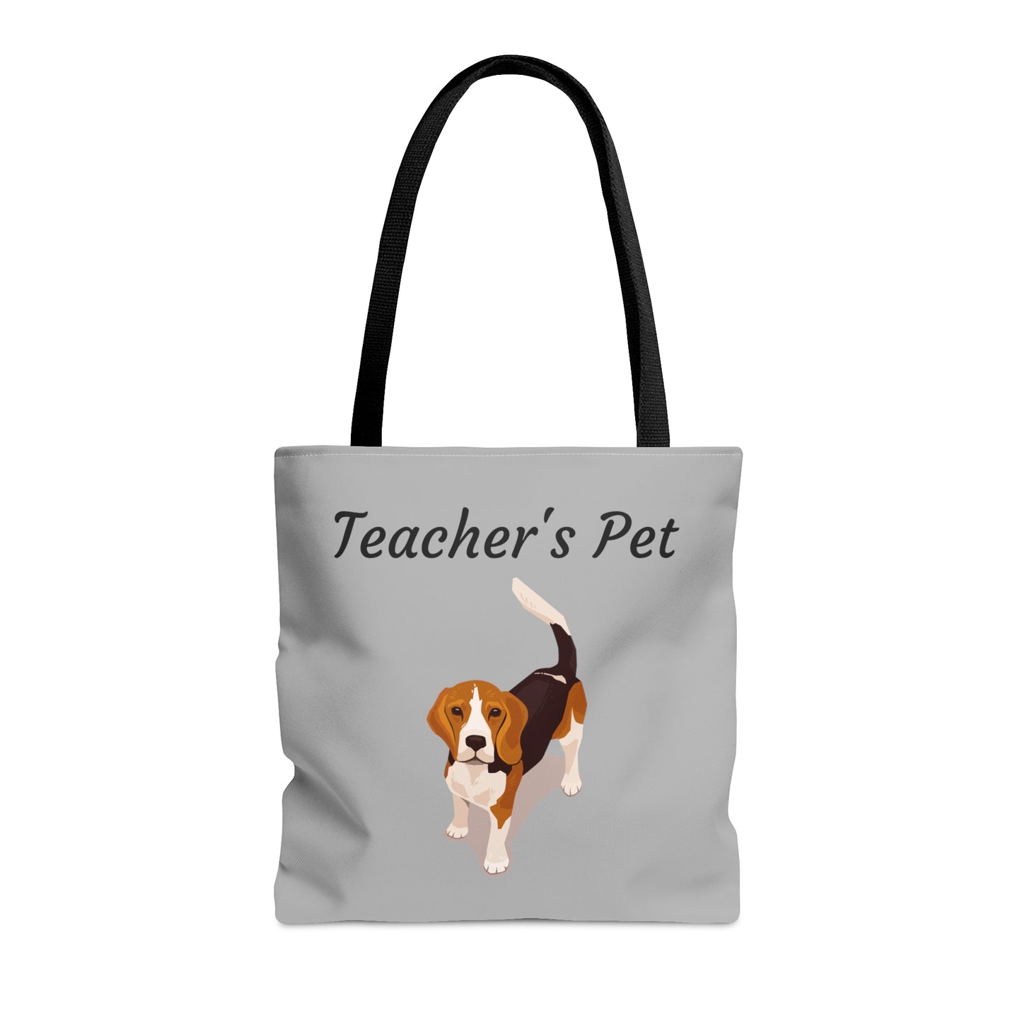 Teacher's Pet (Beagle) Tote - Gray - Finleys Online