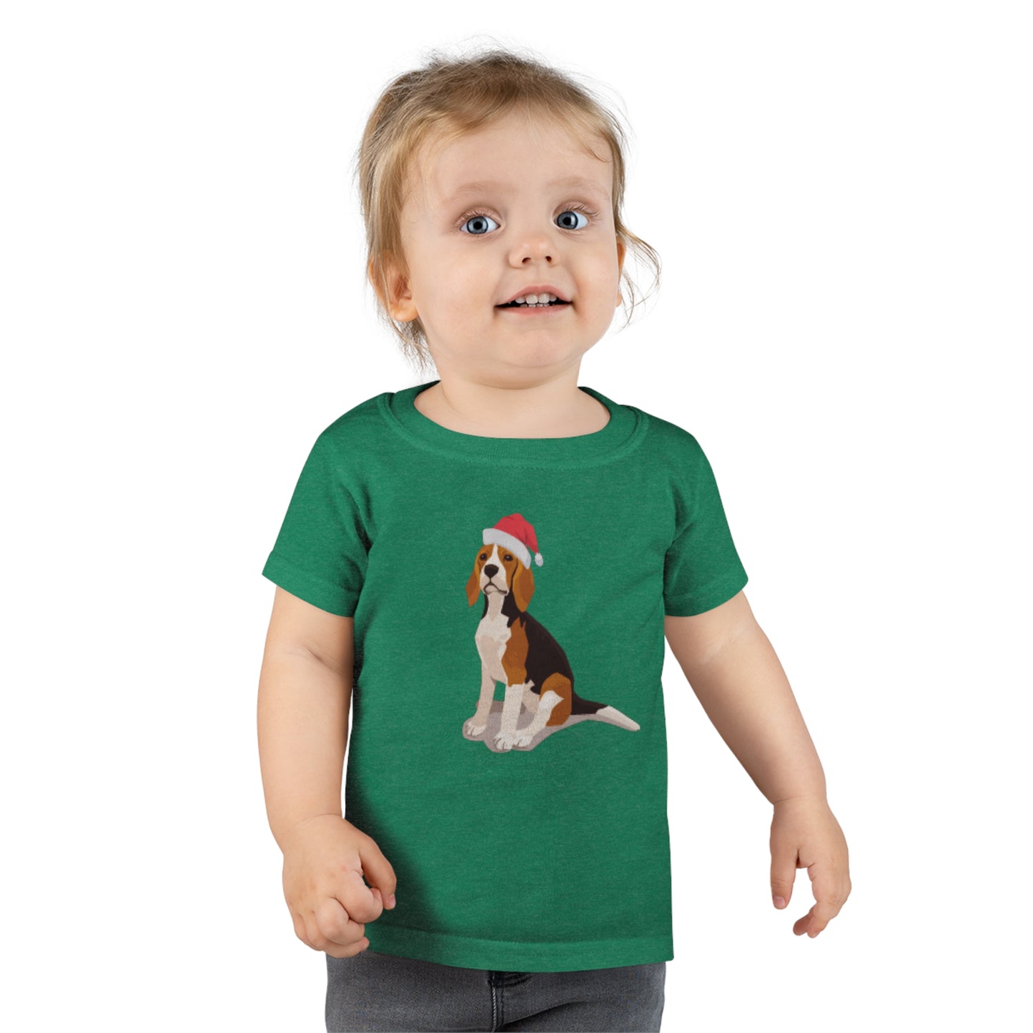 Beagle Santa Toddler T-shirt - Finleys Online