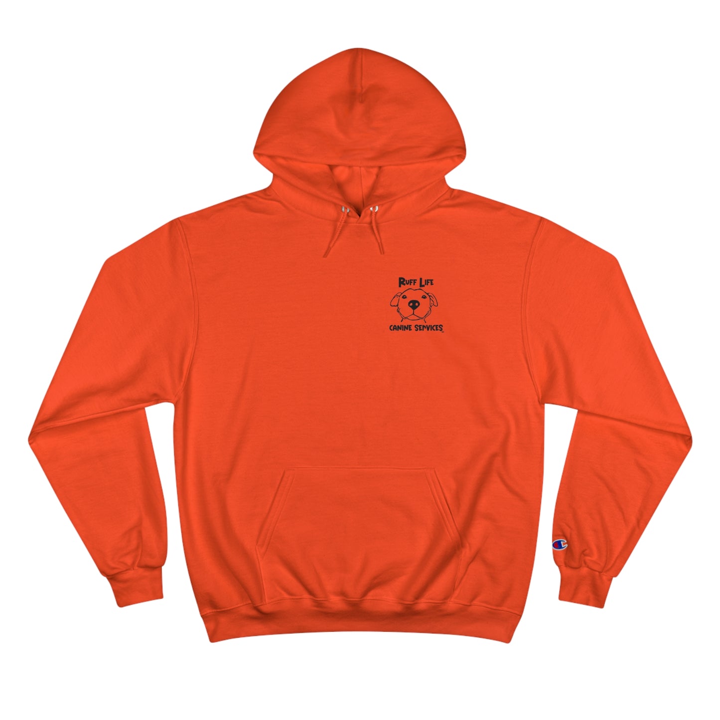 Ruff Life Canine Services Champion Hoodie - Logo 2 - Finleys Online