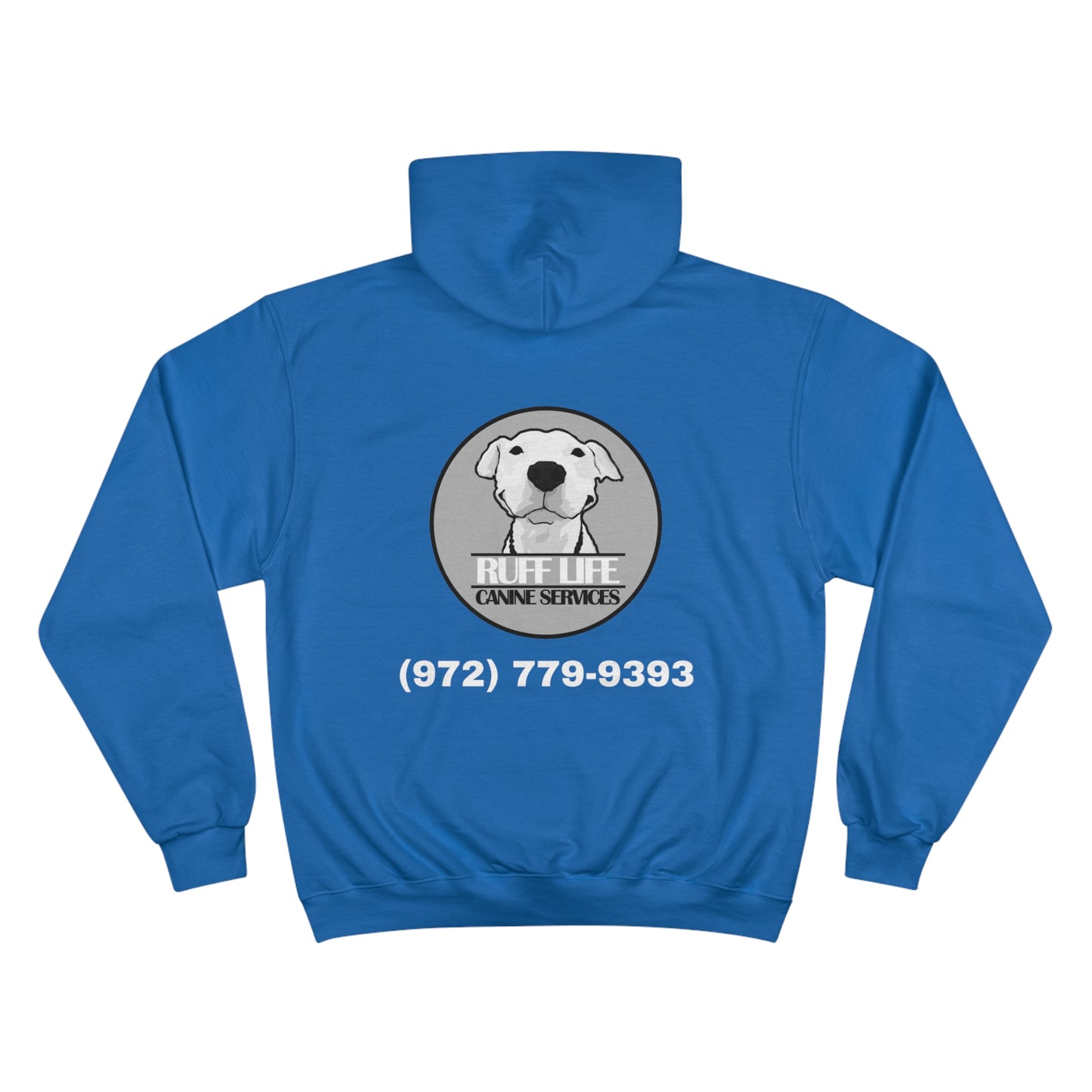 Ruff Life Canine Services Champion Hoodie - Logo 1 - Finleys Online