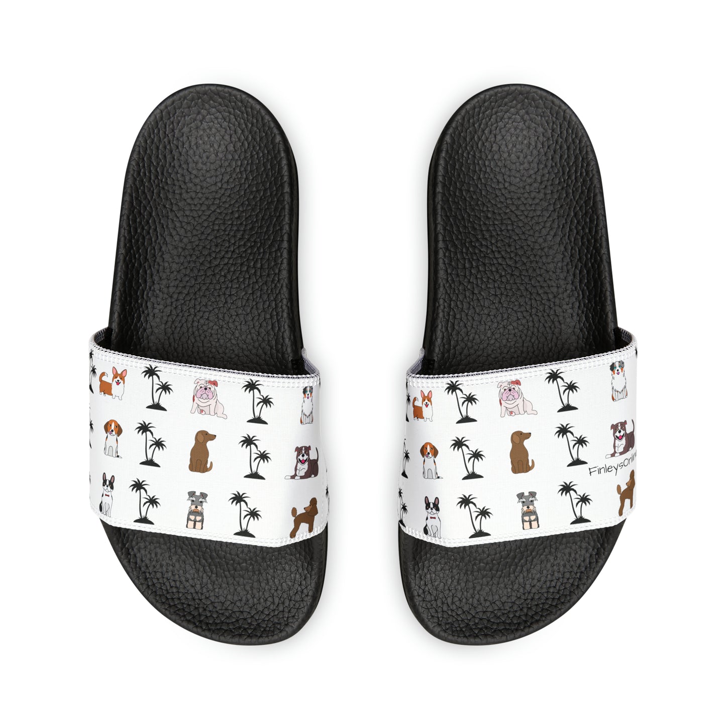 Dogs and Palms Women's Slides - Finleys Online