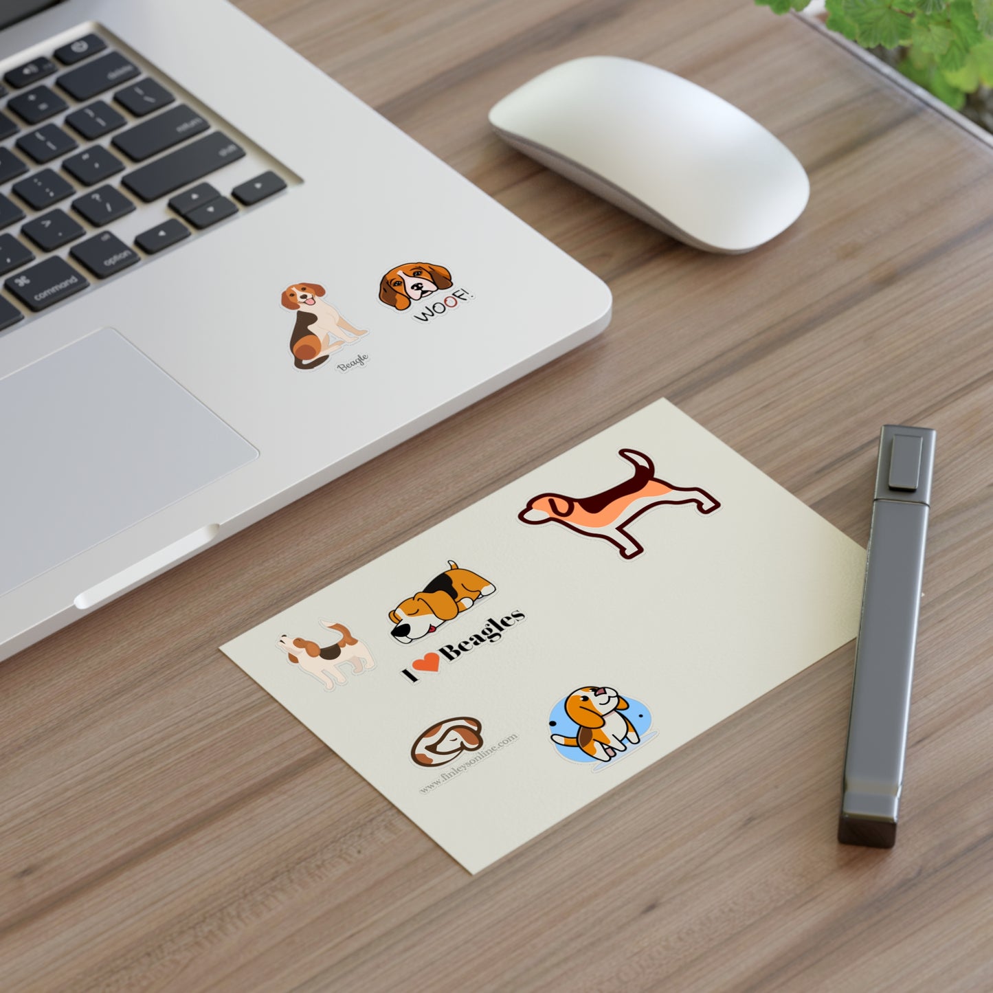 Beagle Sticker Sheets - Finleys Online