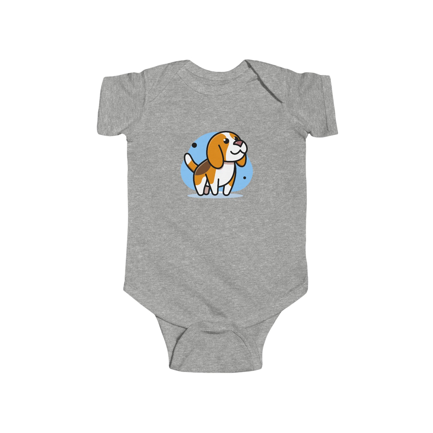 Beagle Bubble Infant Fine Jersey Bodysuit - Finleys Online