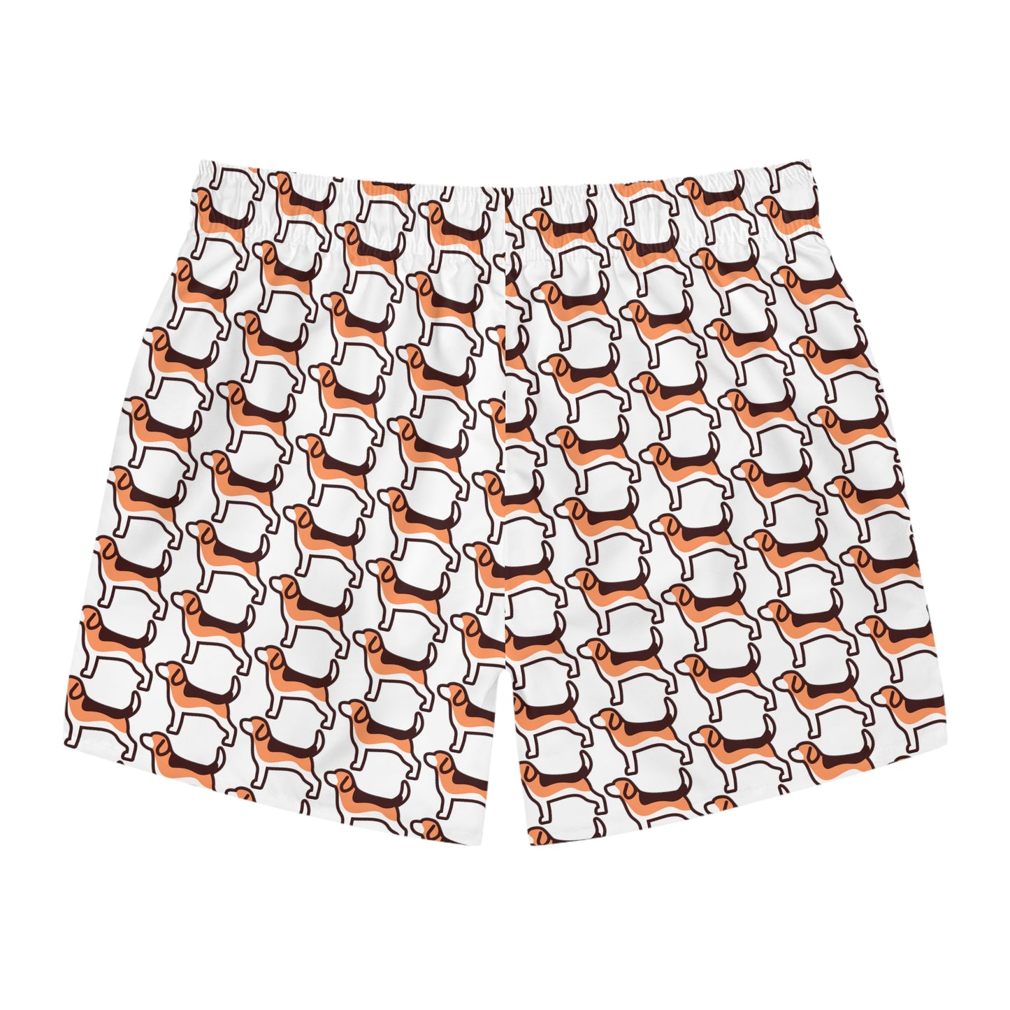 Modern Beagle Swim Trunks - White - Finleys Online