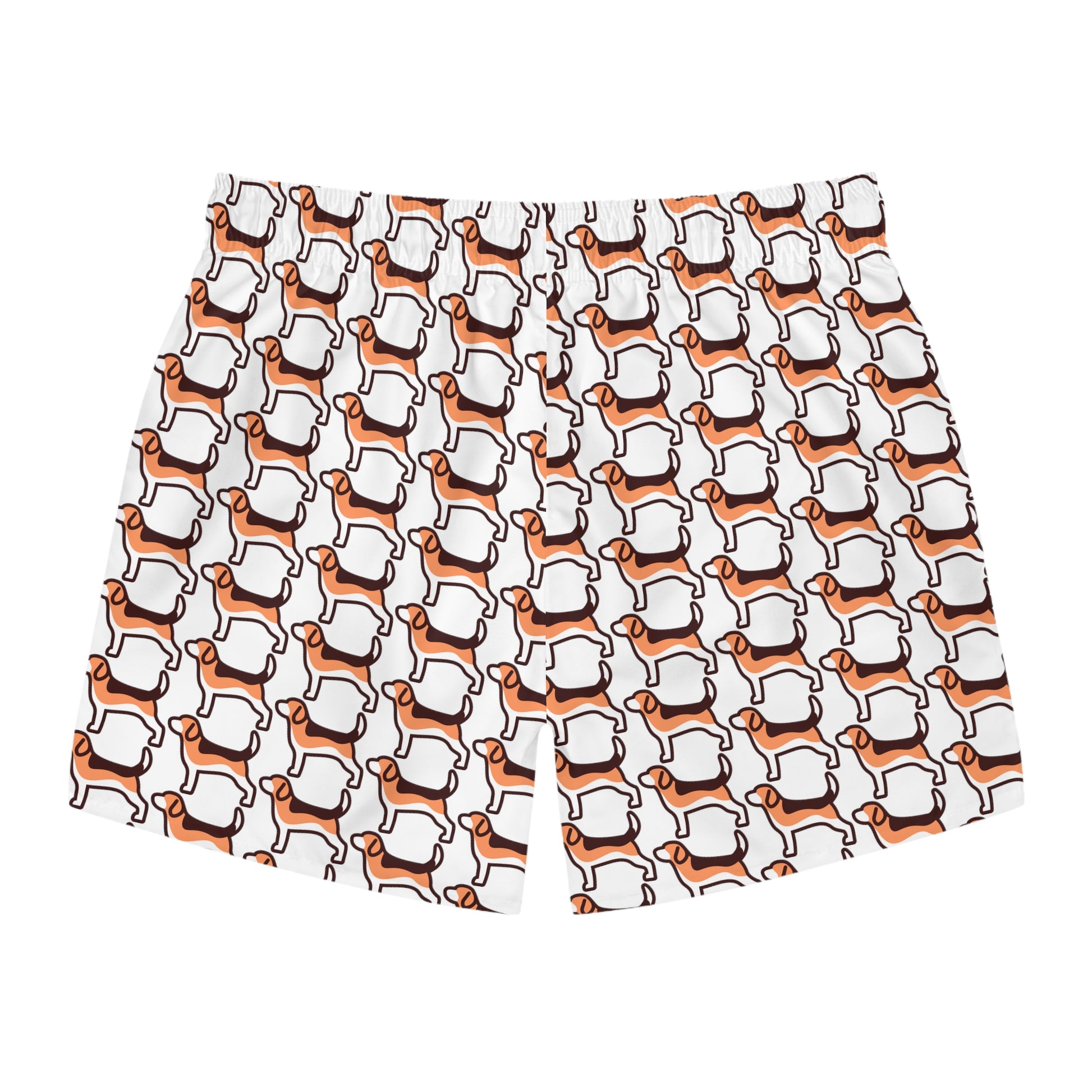 Modern Beagle Swim Trunks - White - Finleys Online