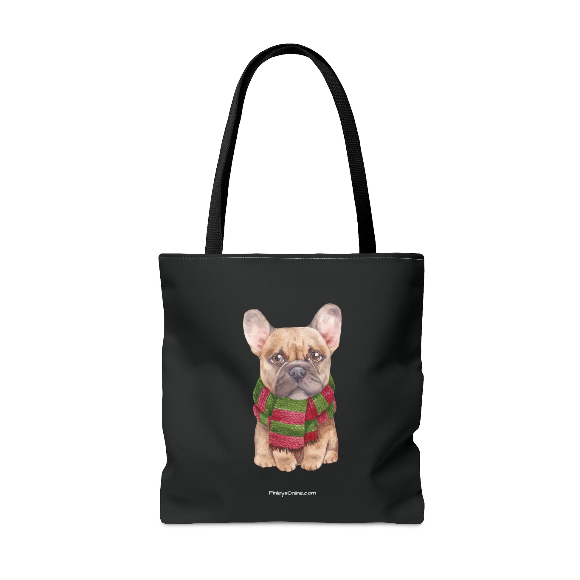 Winter Frenchie Tote - Black - Finleys Online