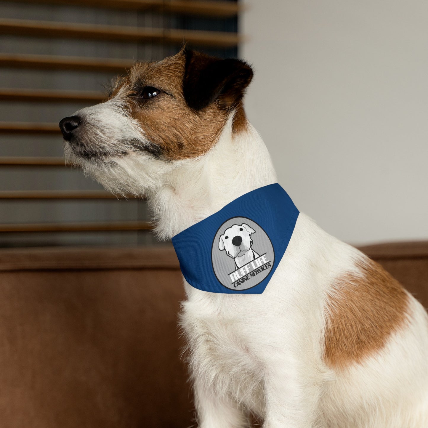 Ruff Life Pet Bandana Collar - Blue