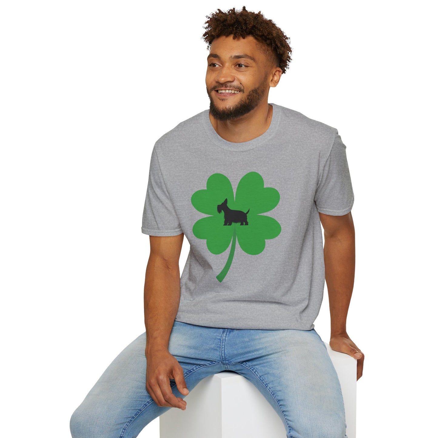 Lucky Scottie Unisex T-Shirt - Finleys Online