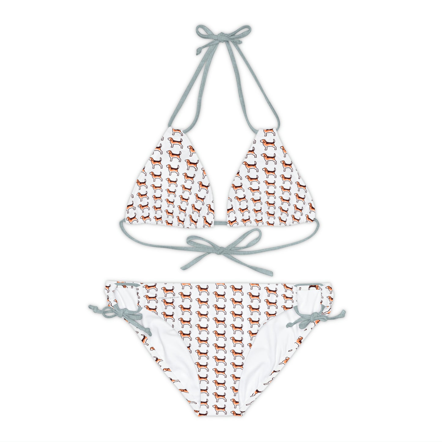 Modern Beagle Strappy Bikini Set - Finleys Online