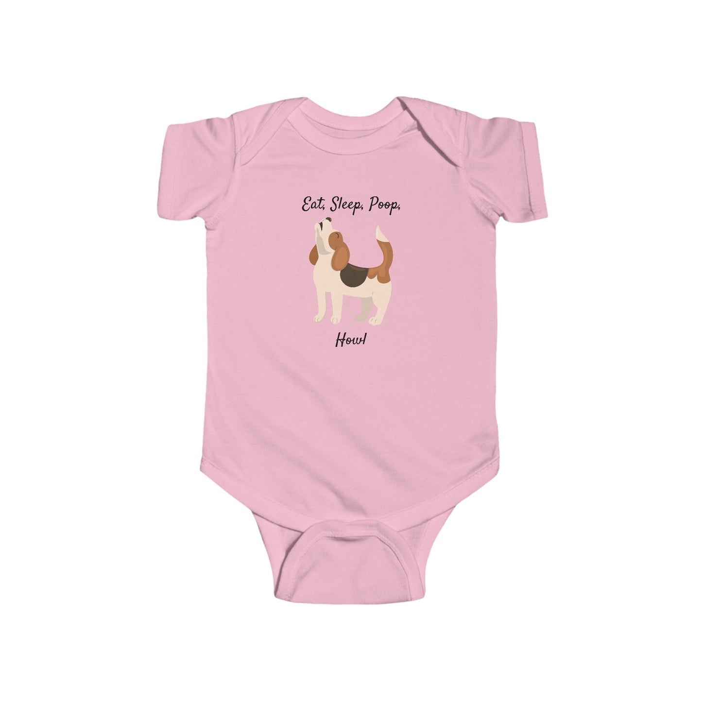 Howling Beagle Infant Fine Jersey Bodysuit - Finleys Online