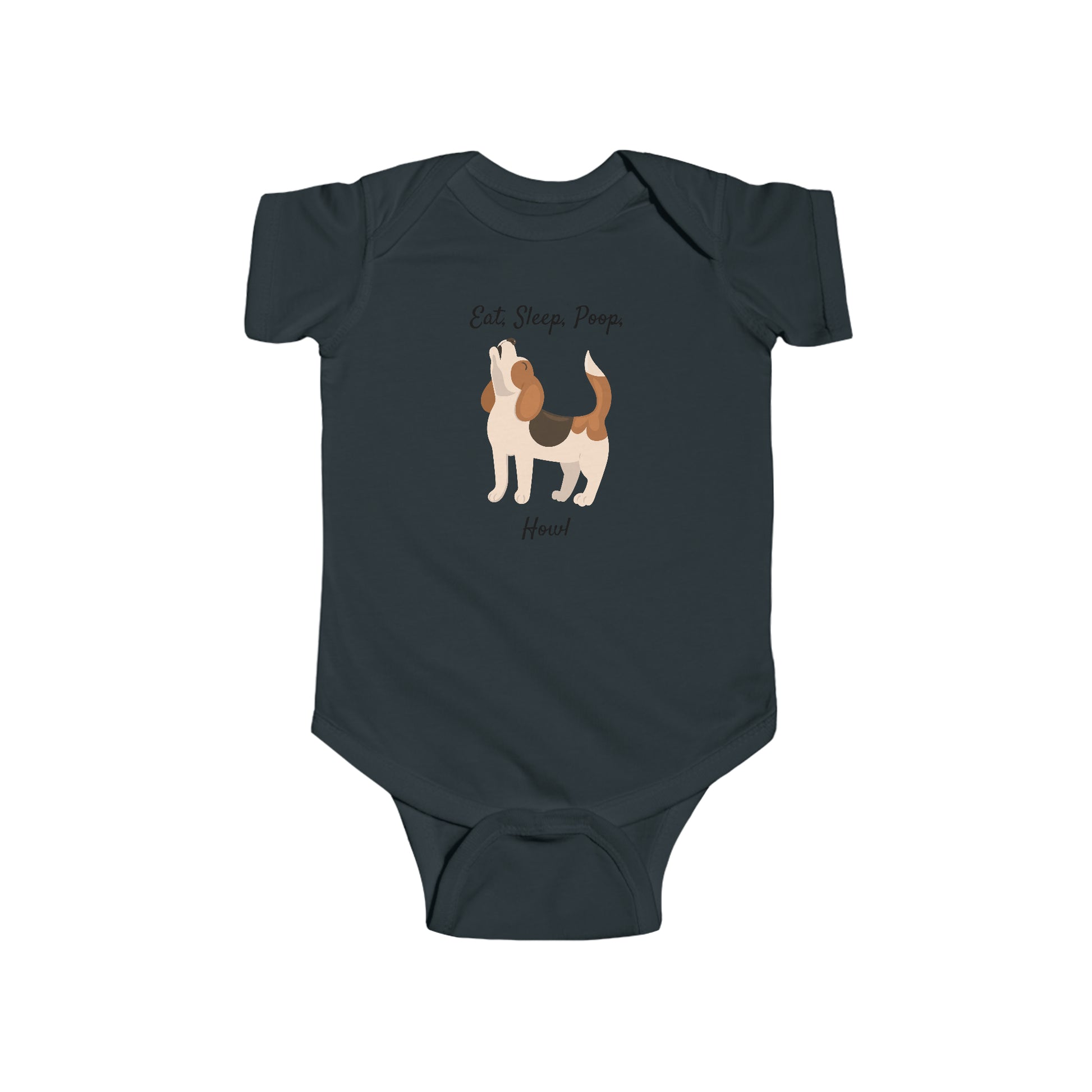 Howling Beagle Infant Fine Jersey Bodysuit - Finleys Online