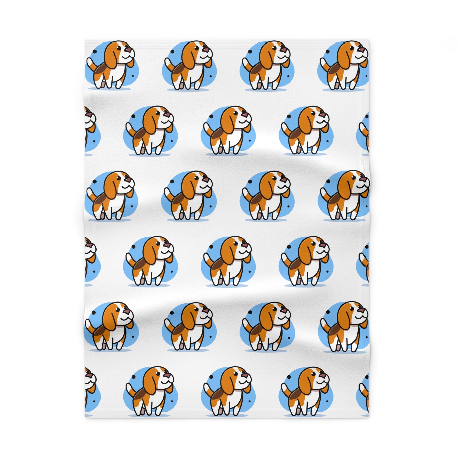 Beagle Bubble Soft Fleece Baby Blanket - Clearance - Finleys Online