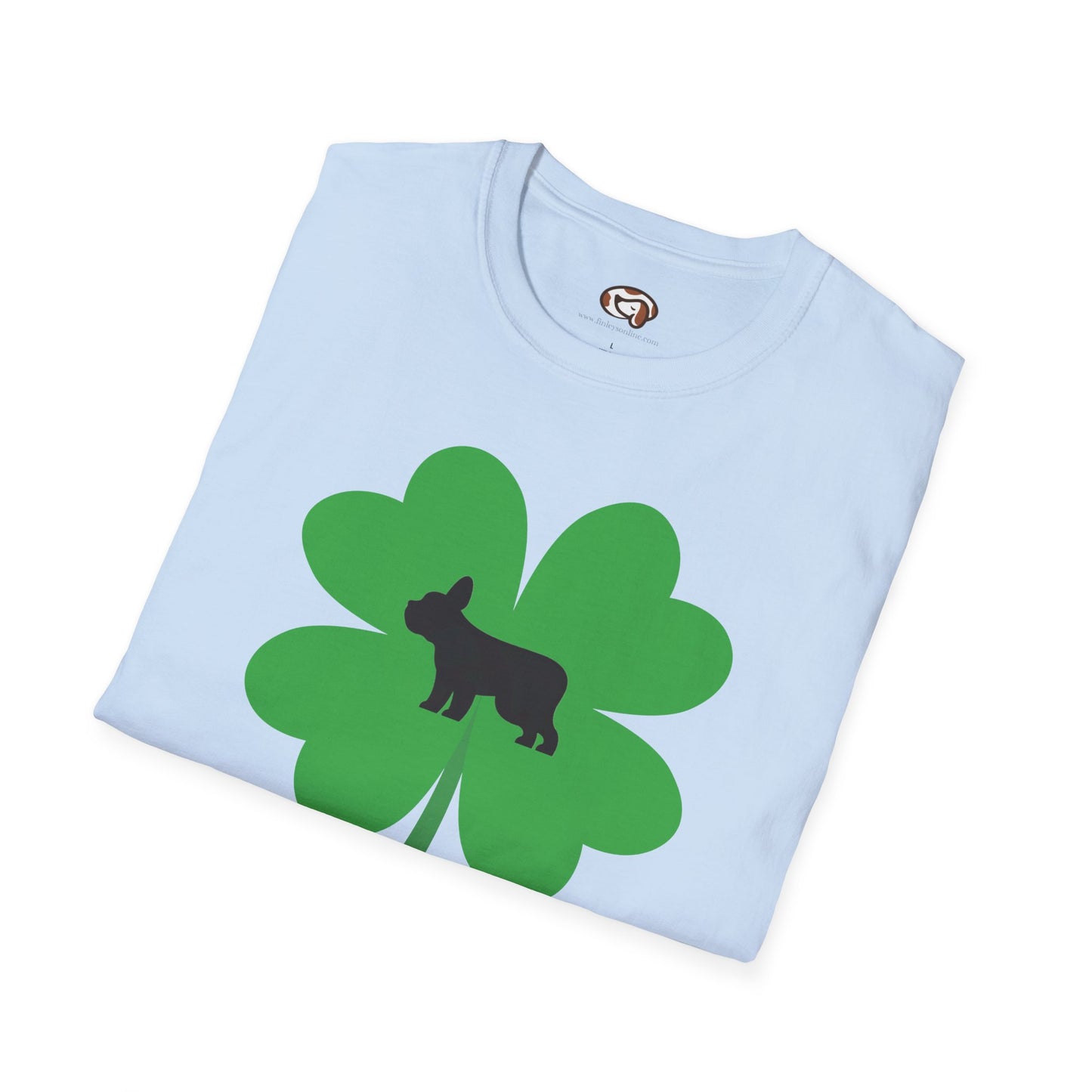 Lucky Frenchie Unisex T-Shirt - Finleys Online