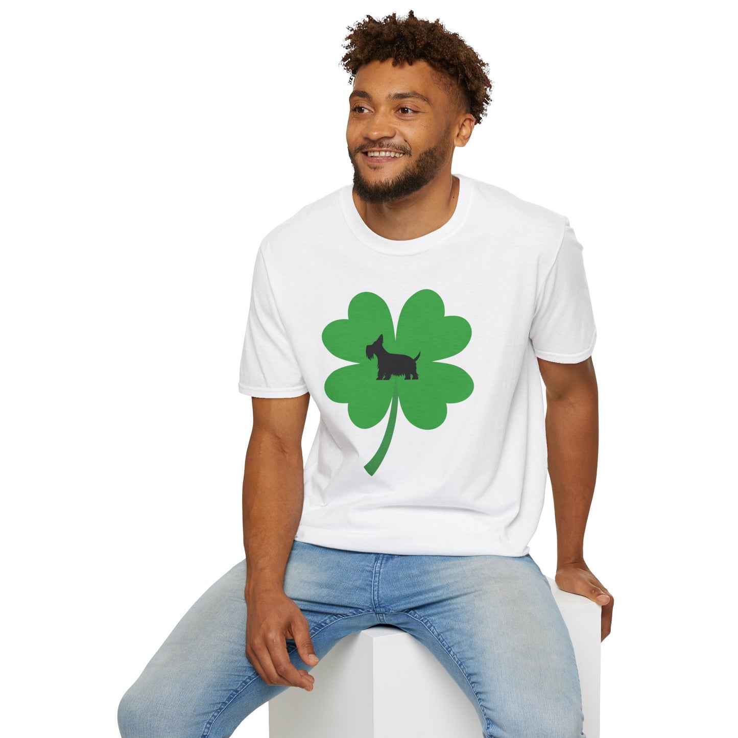 Lucky Scottie Unisex T-Shirt - Finleys Online