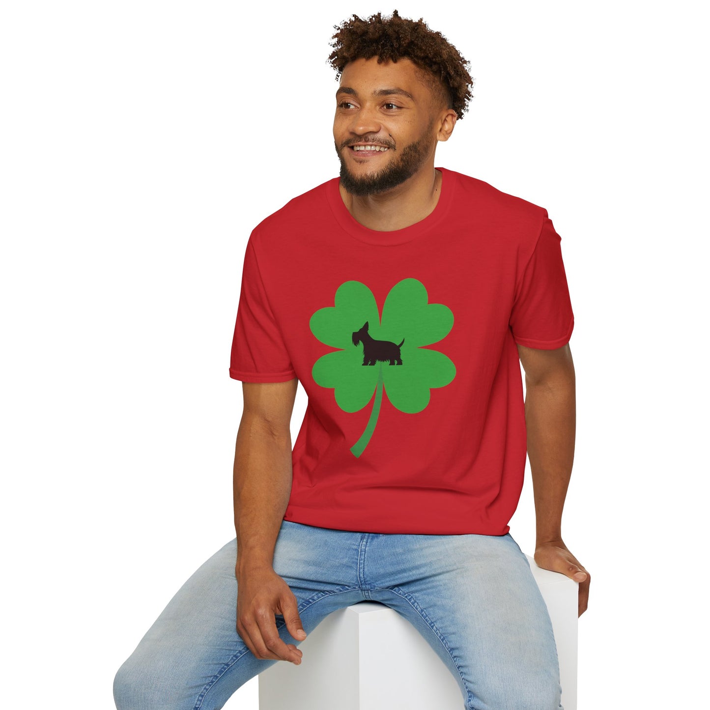 Lucky Scottie Unisex T-Shirt - Finleys Online