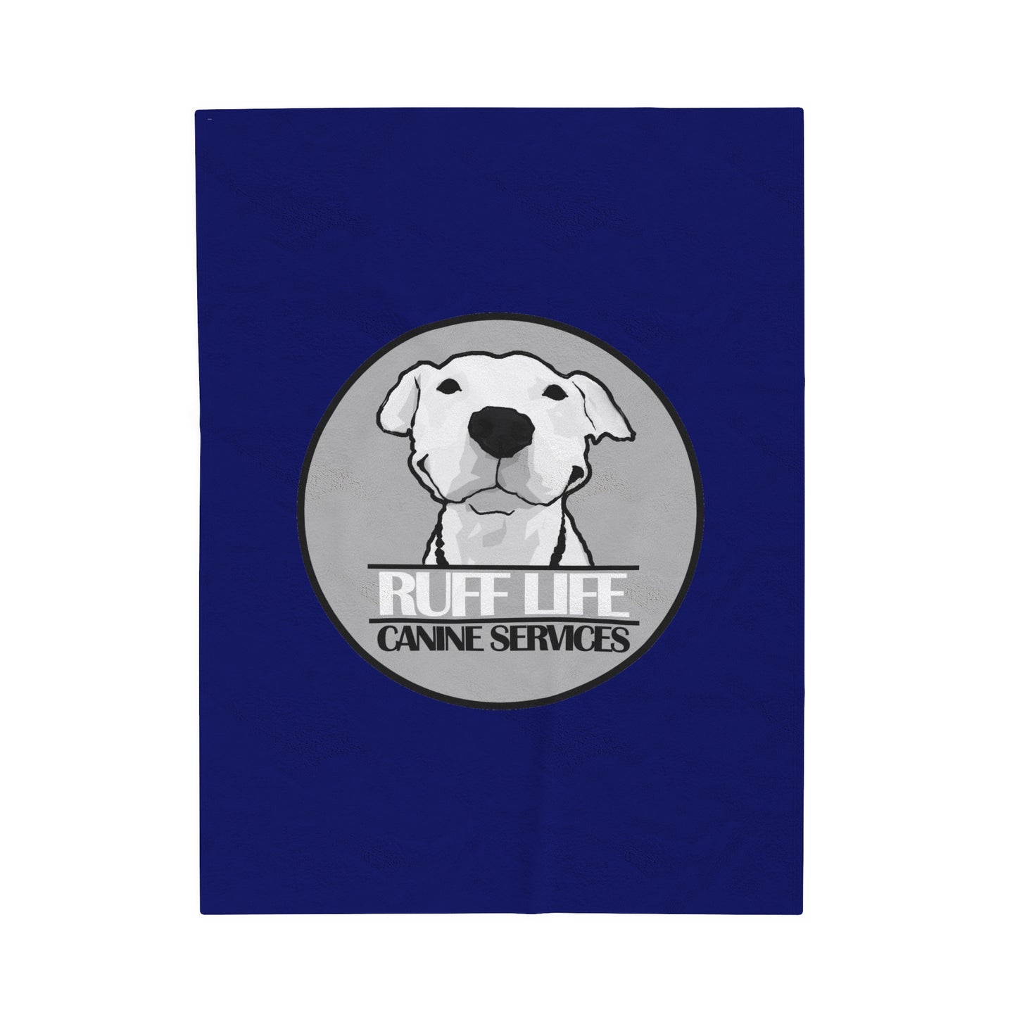 Ruff Life Blanket - Dark Blue