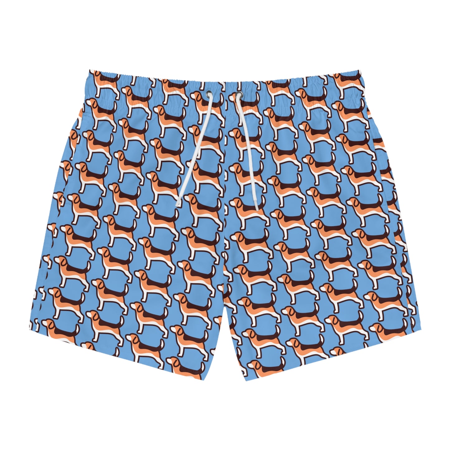 Modern Beagle Swim Trunks - Light Blue - Finleys Online