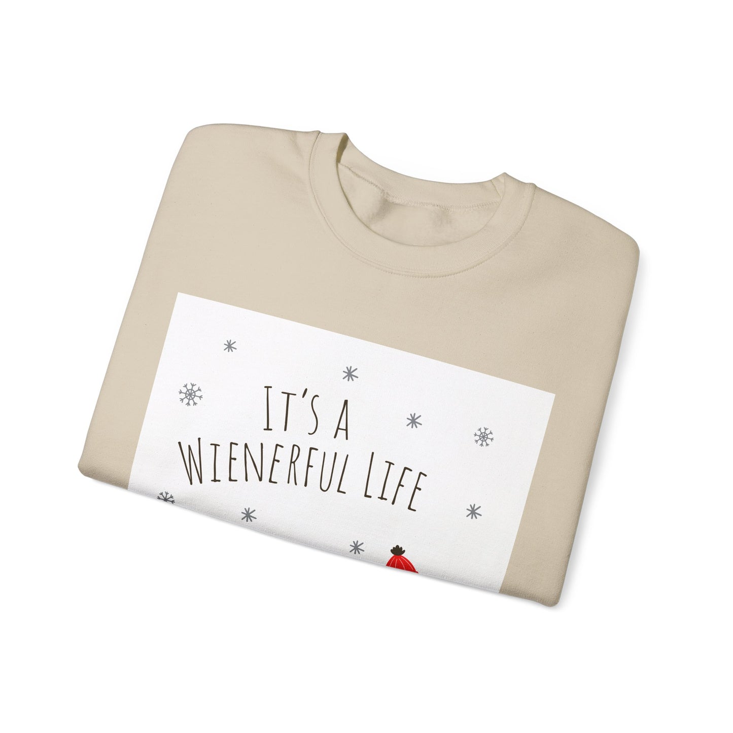 "It's a Wienerful Life" Heavy Blend™ Crewneck Sweatshirt