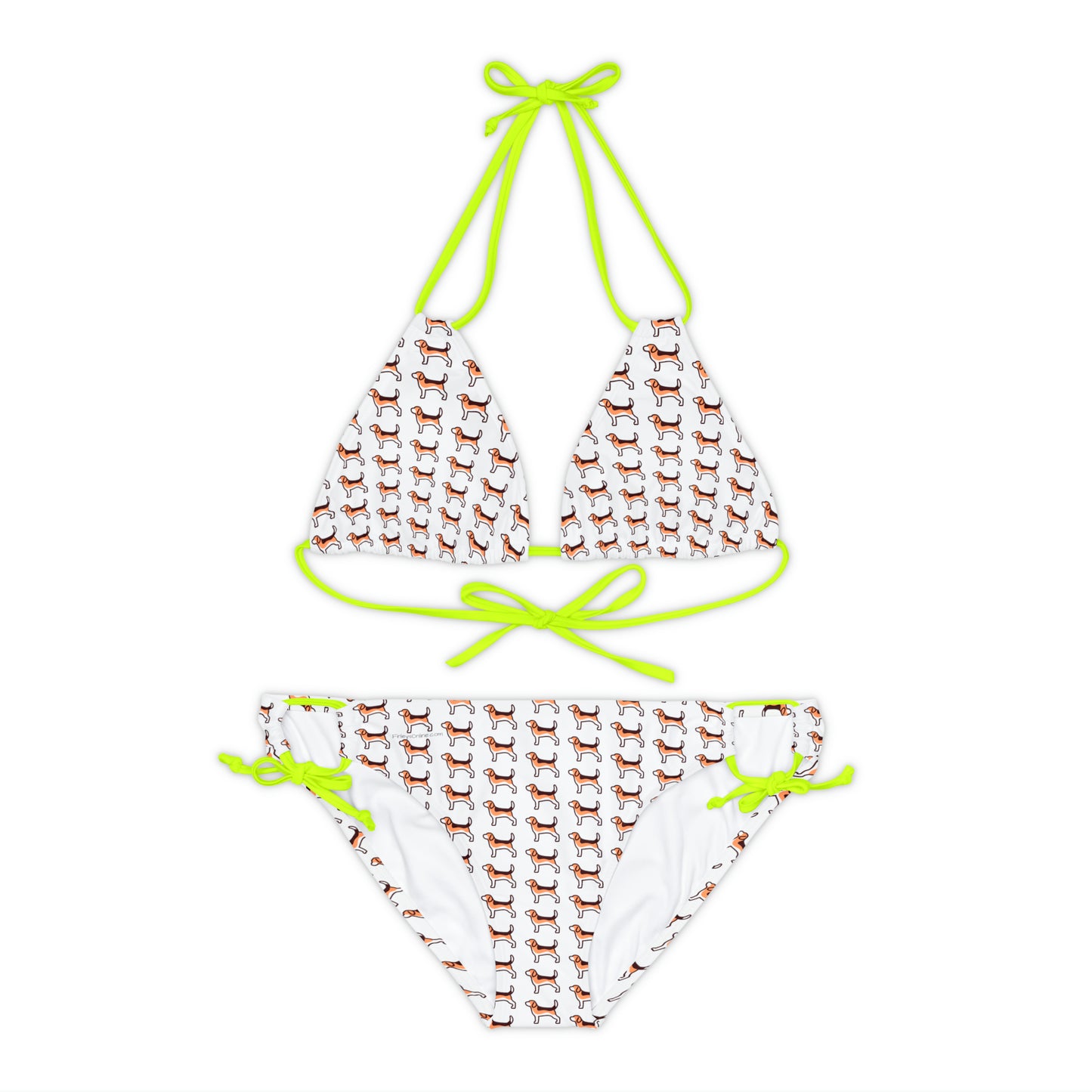 Modern Beagle Strappy Bikini Set - Finleys Online