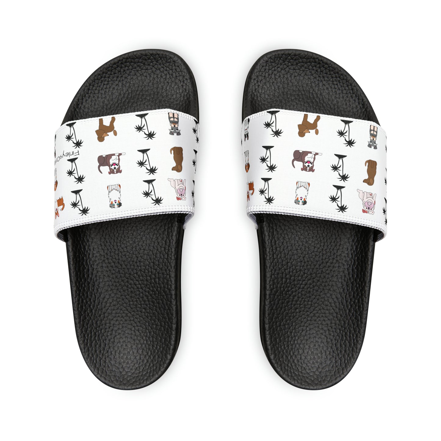 Dogs and Palms Men's Slides - Finleys Online