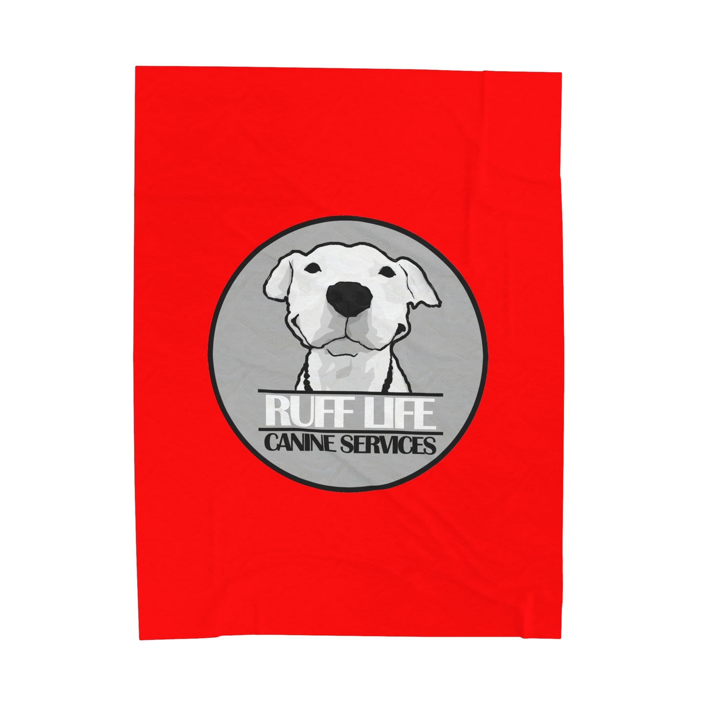 Ruff Life Blanket - Red (New)