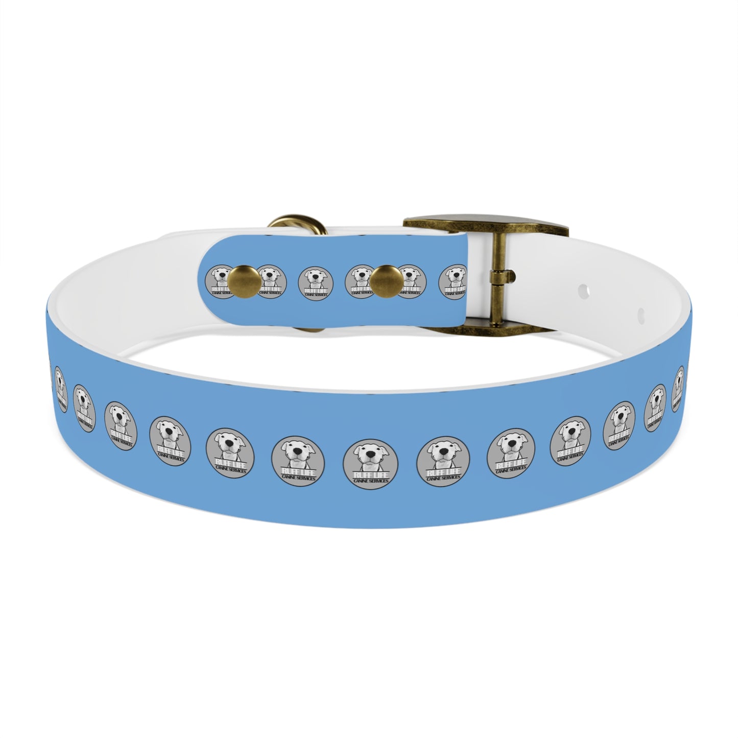 Ruff Life Dog Collar - Light Blue