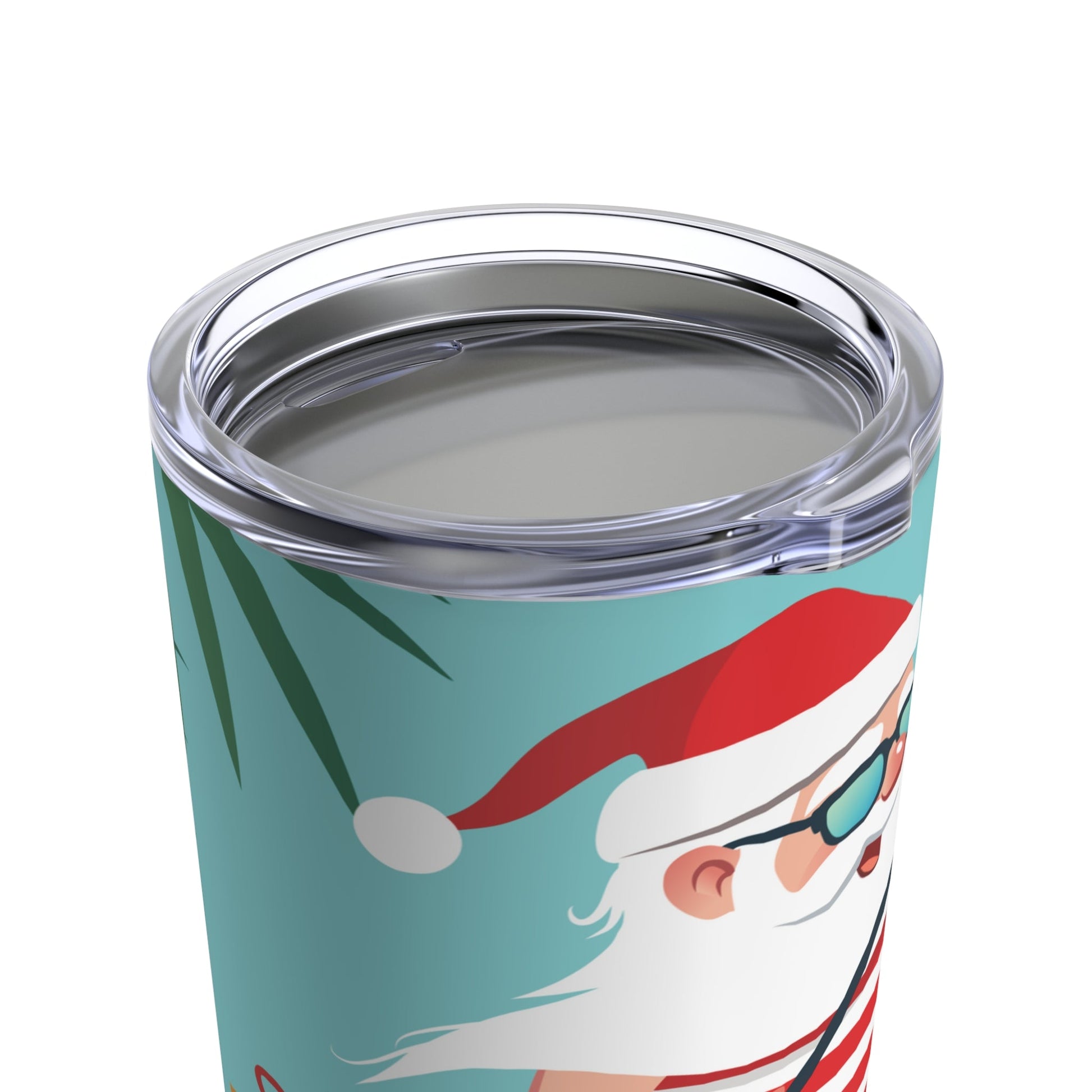 Surfing Santa & Pug - Tumbler 20oz - Clearance - Finleys Online