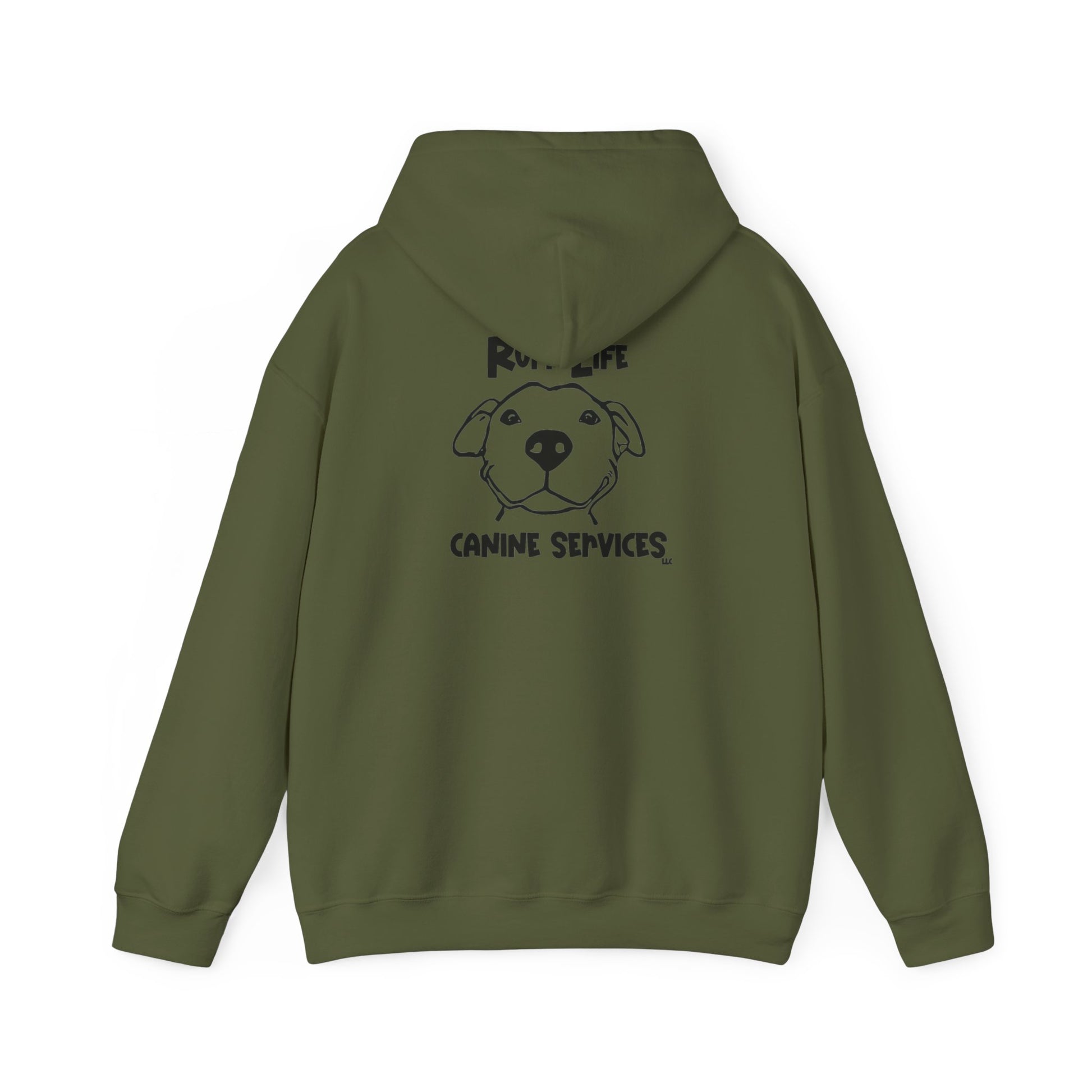 Ruff Life Canine Services - Logo 2 - Adult Sweatshirt - Finleys Online