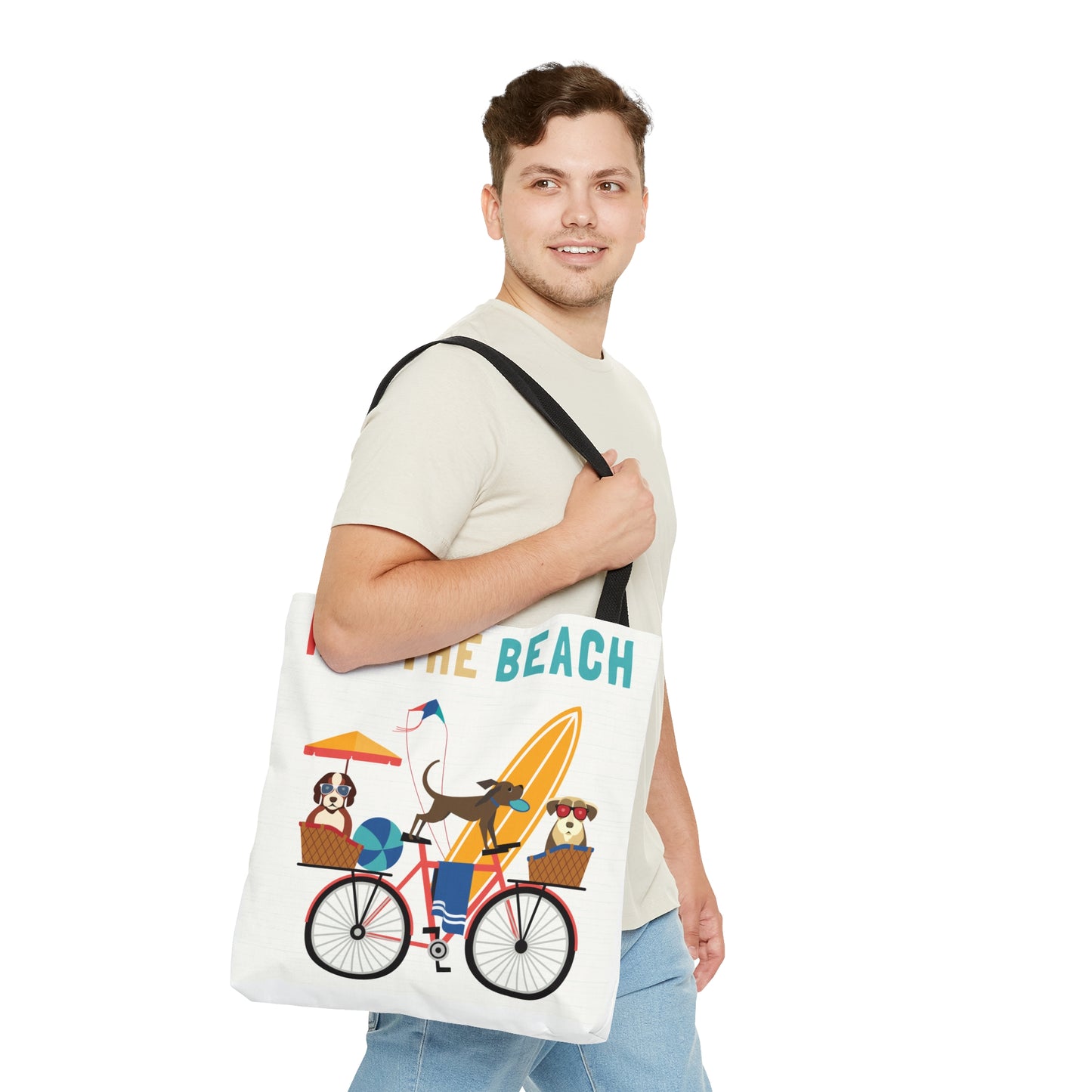 Dogs Go to the Beach Tote - Finleys Online