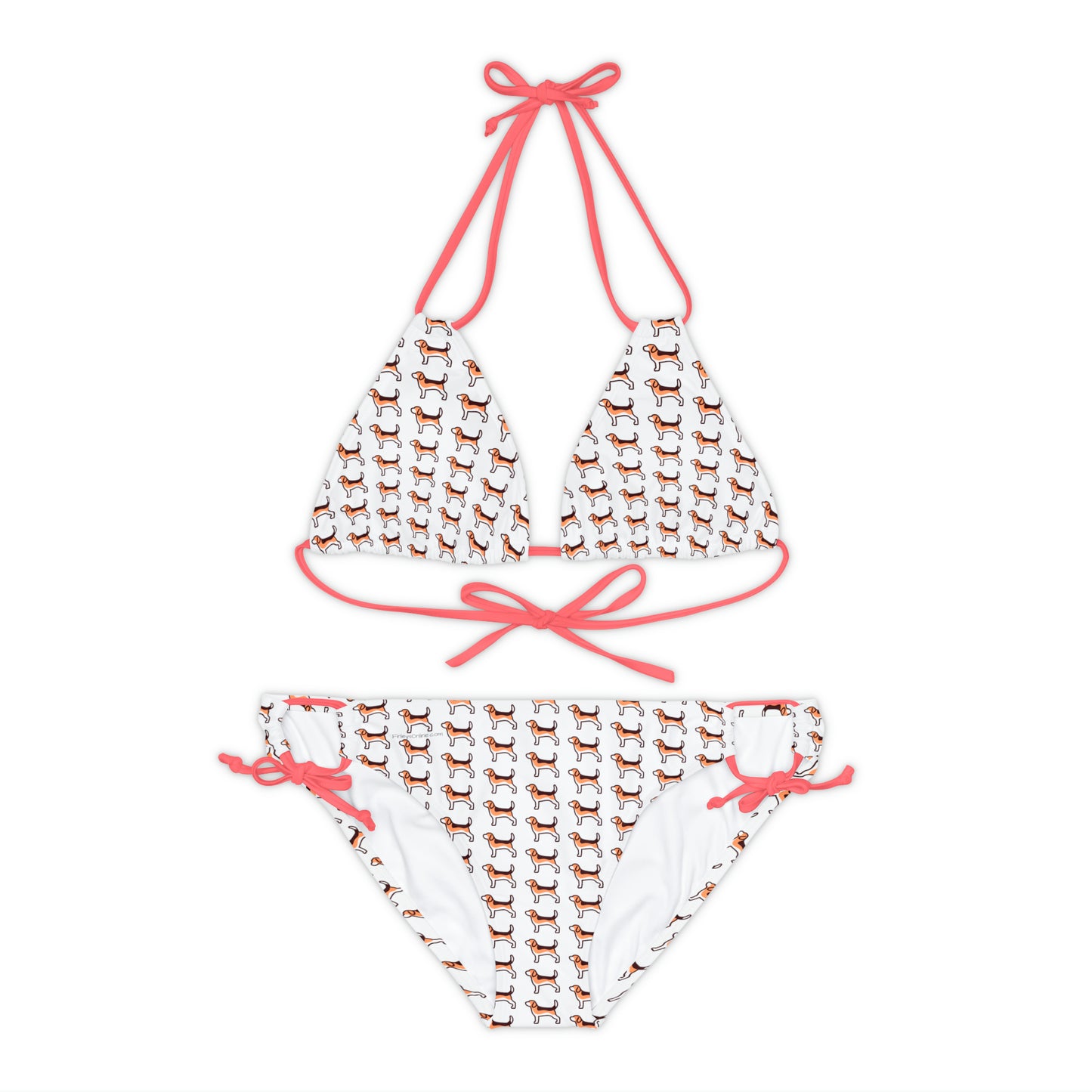 Modern Beagle Strappy Bikini Set - Finleys Online