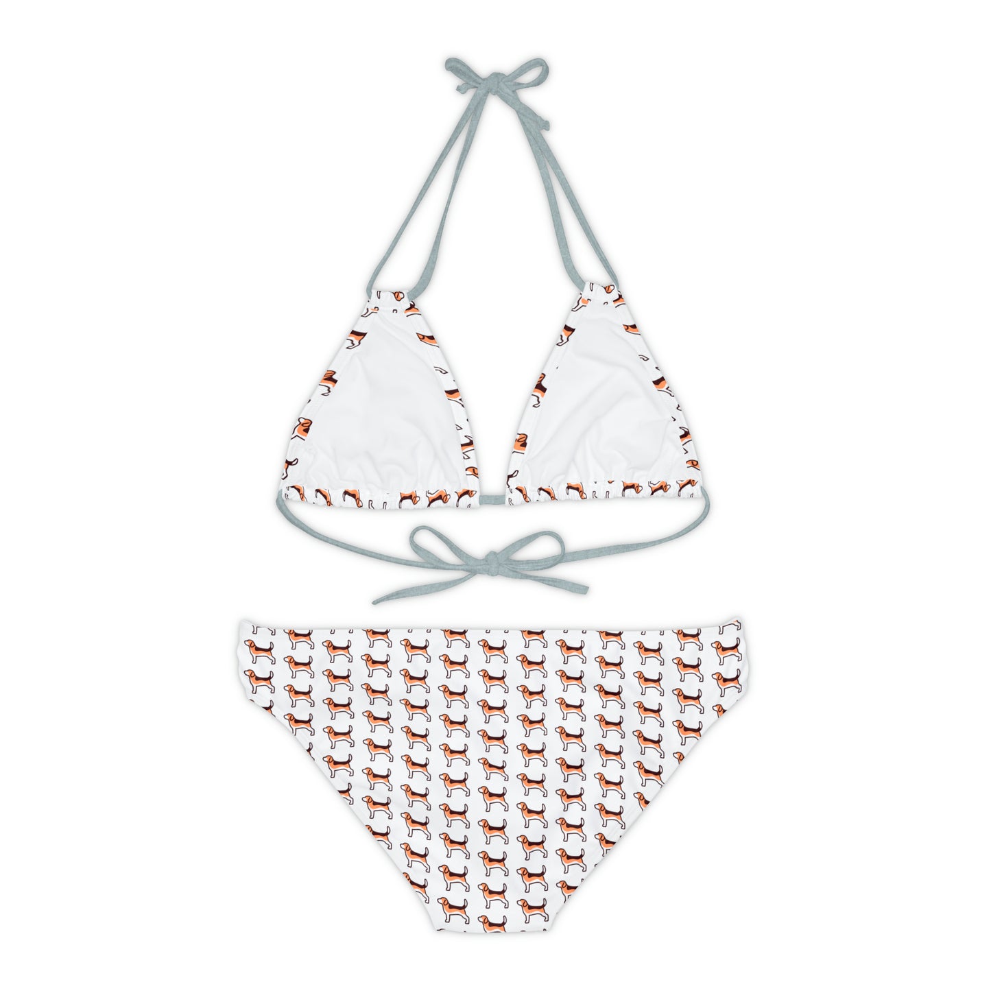 Modern Beagle Strappy Bikini Set - Finleys Online