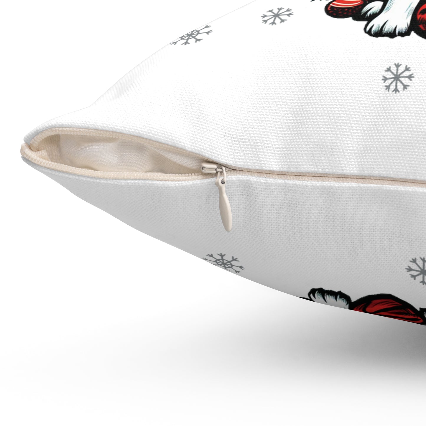 "Bark the Halls with Howls of Jolly" Beagle Pillow - Finleys Online