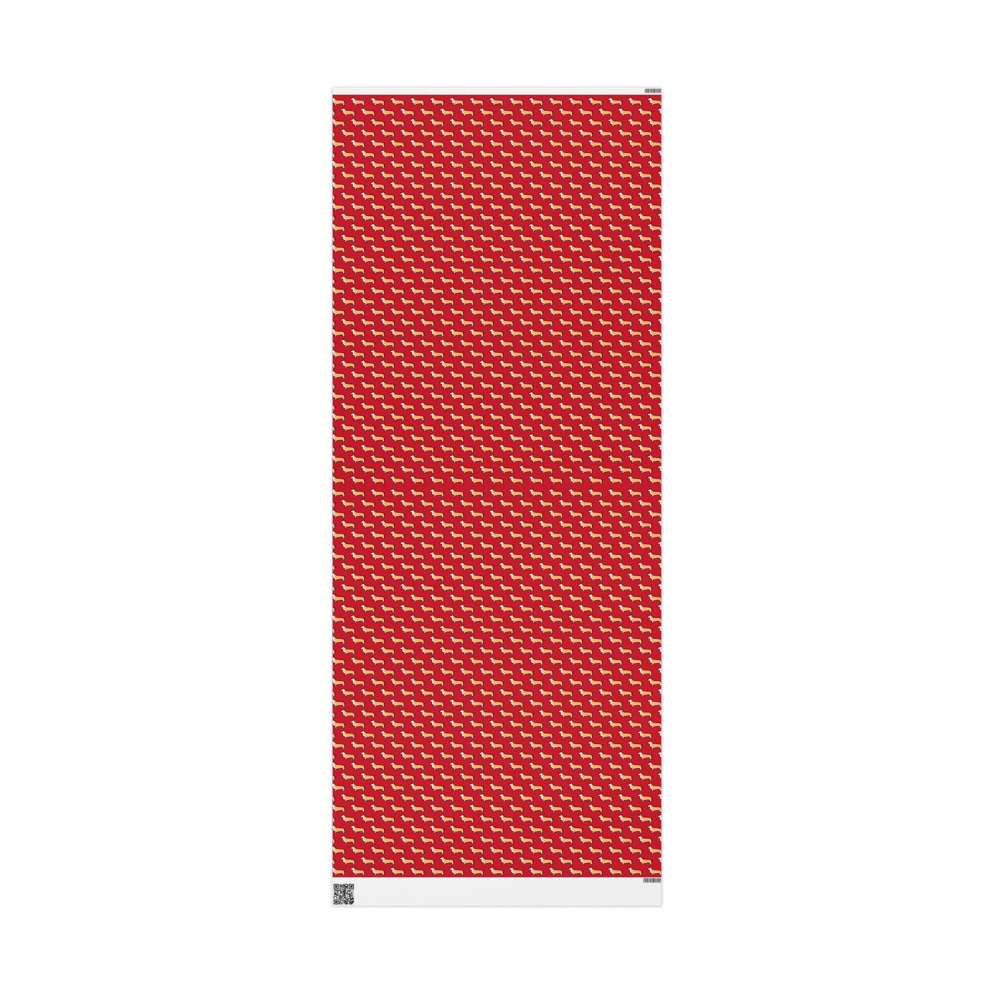 Modern Corgi Red Wrapping Paper - Finleys Online