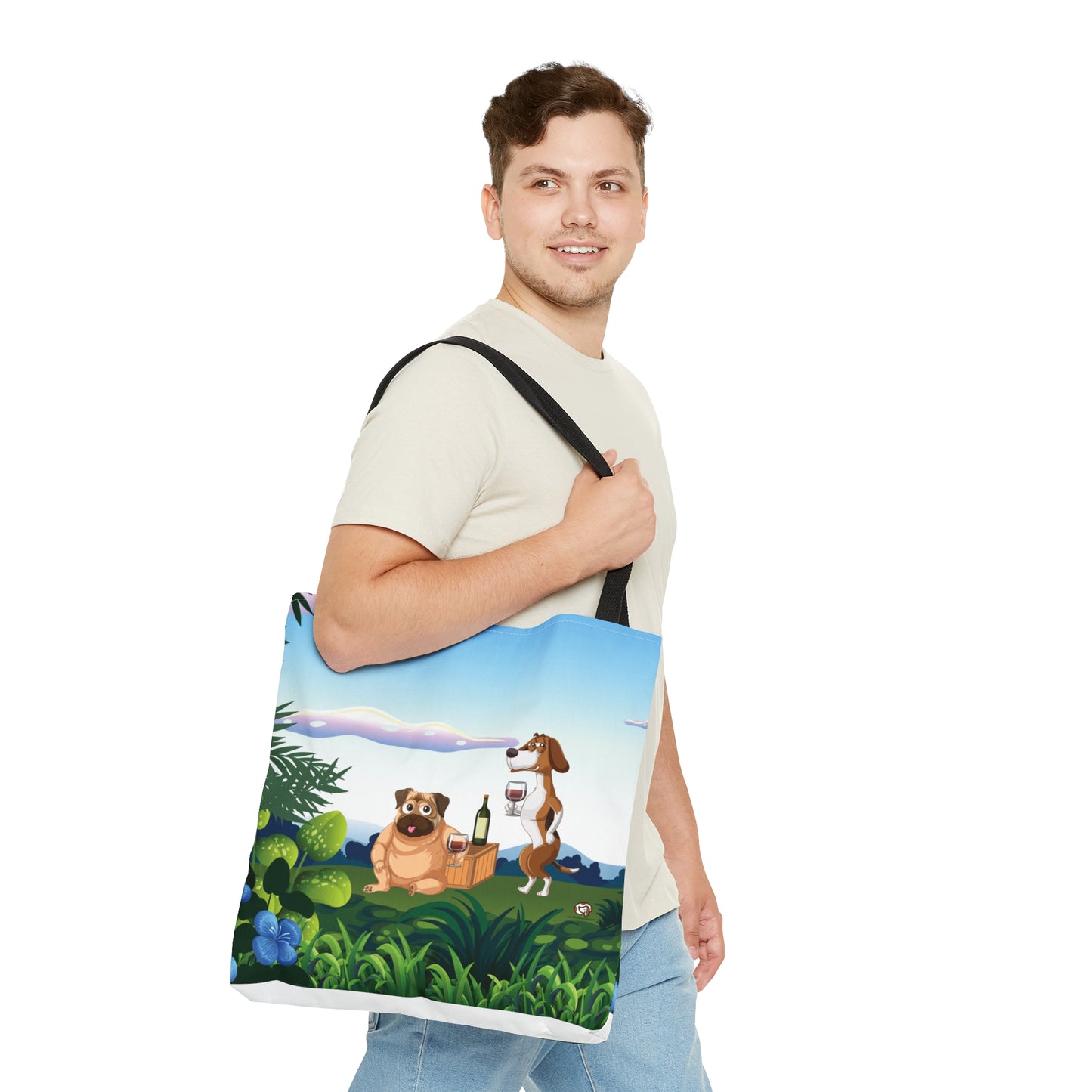 Pug & Beagle Picnic Tote - Finleys Online