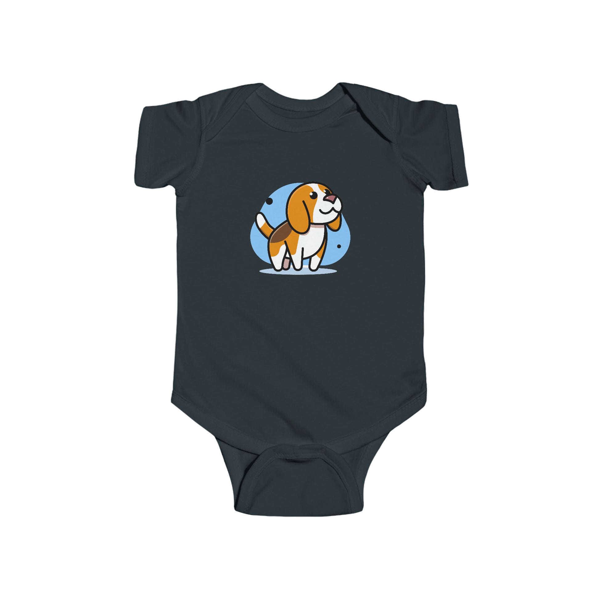 Beagle Bubble Infant Fine Jersey Bodysuit - Finleys Online