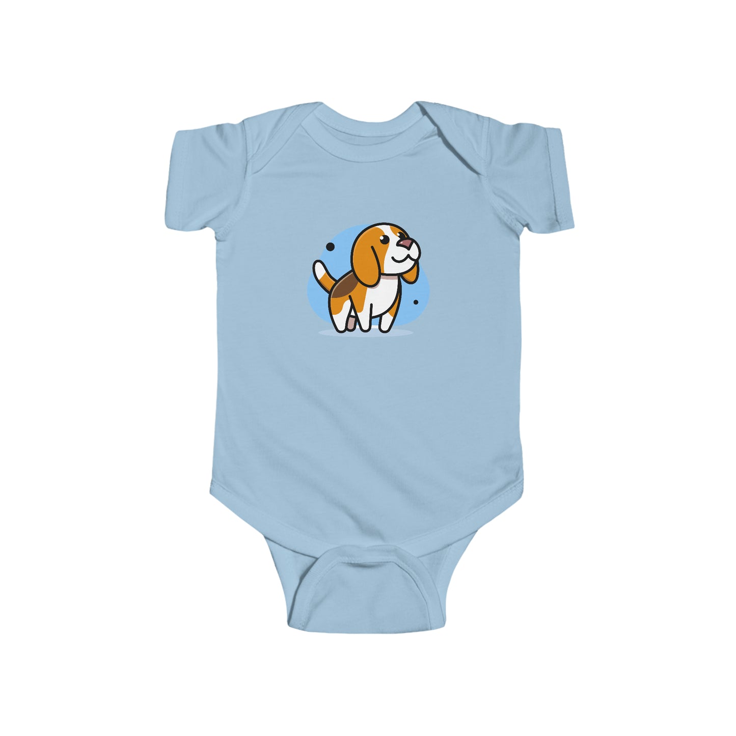 Beagle Bubble Infant Fine Jersey Bodysuit - Finleys Online