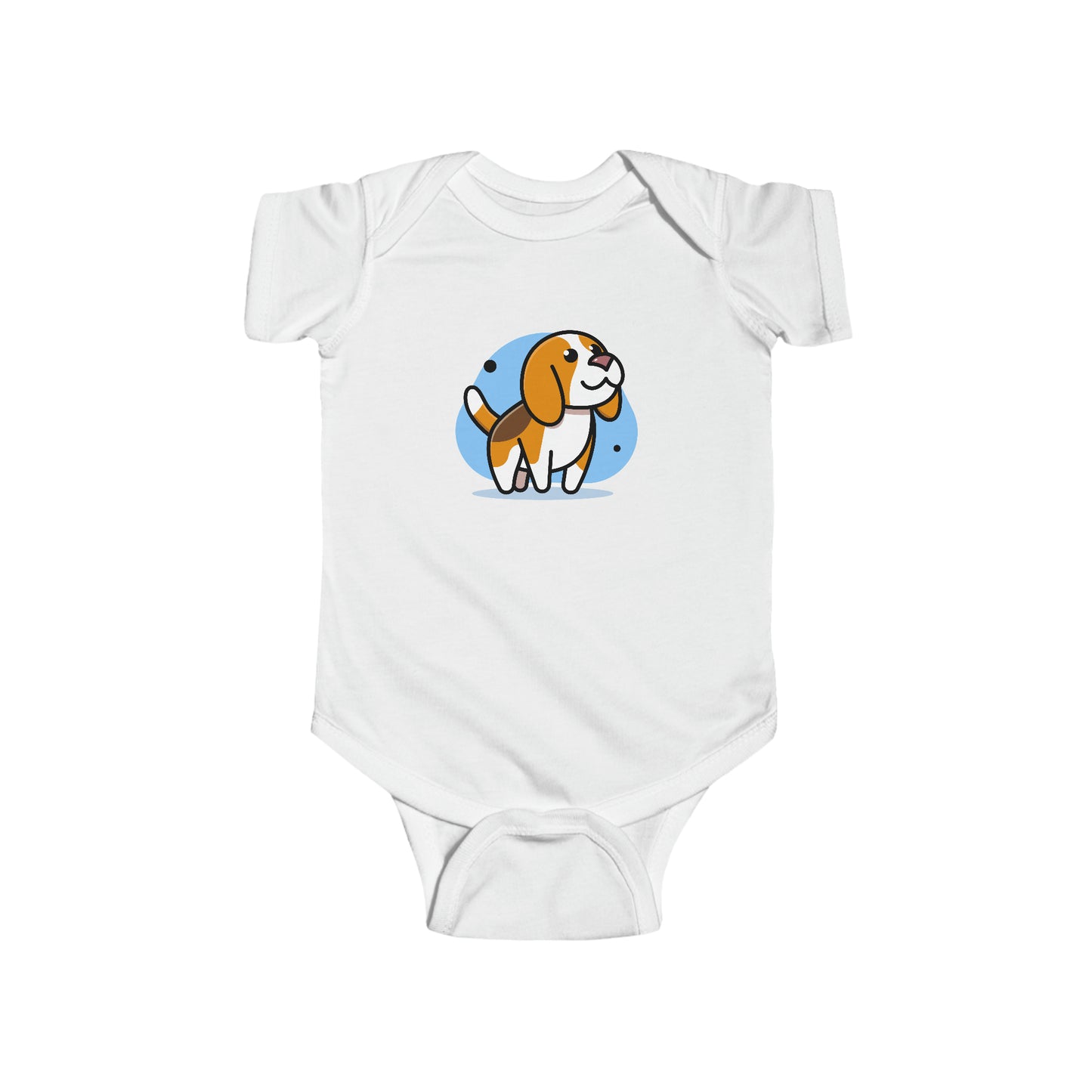 Beagle Bubble Infant Fine Jersey Bodysuit - Finleys Online