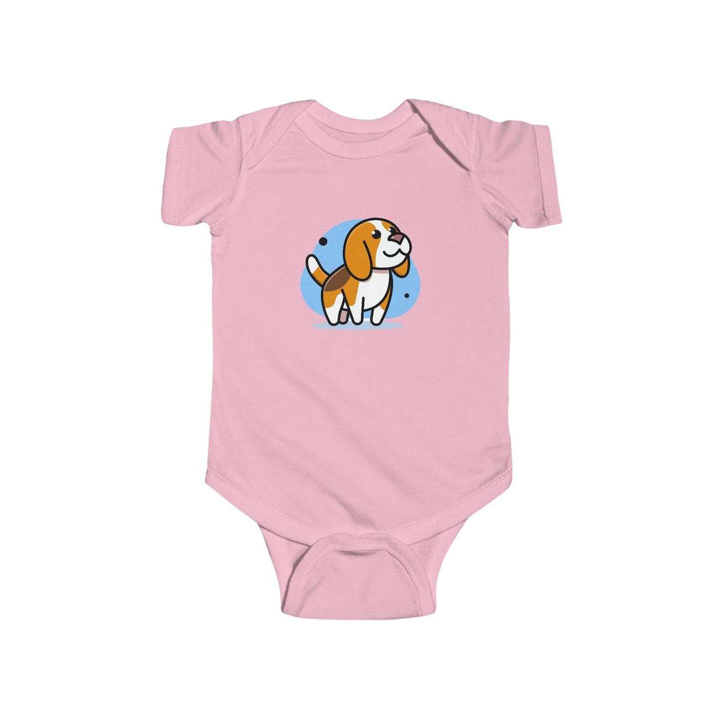 Beagle Bubble Infant Fine Jersey Bodysuit - Finleys Online